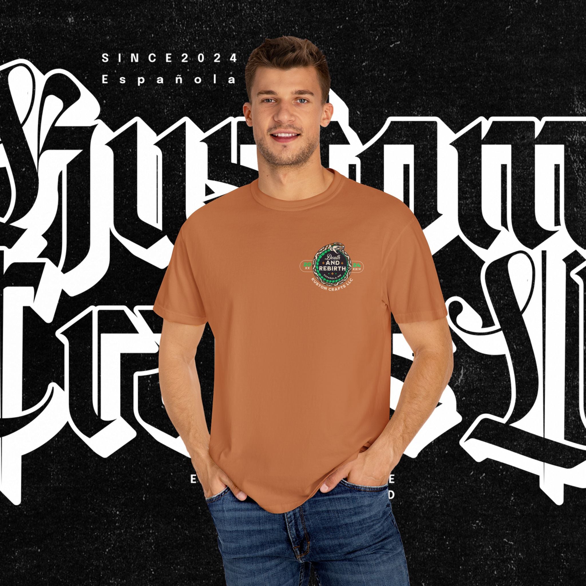 Death and Rebirth Snake Graphic Tee