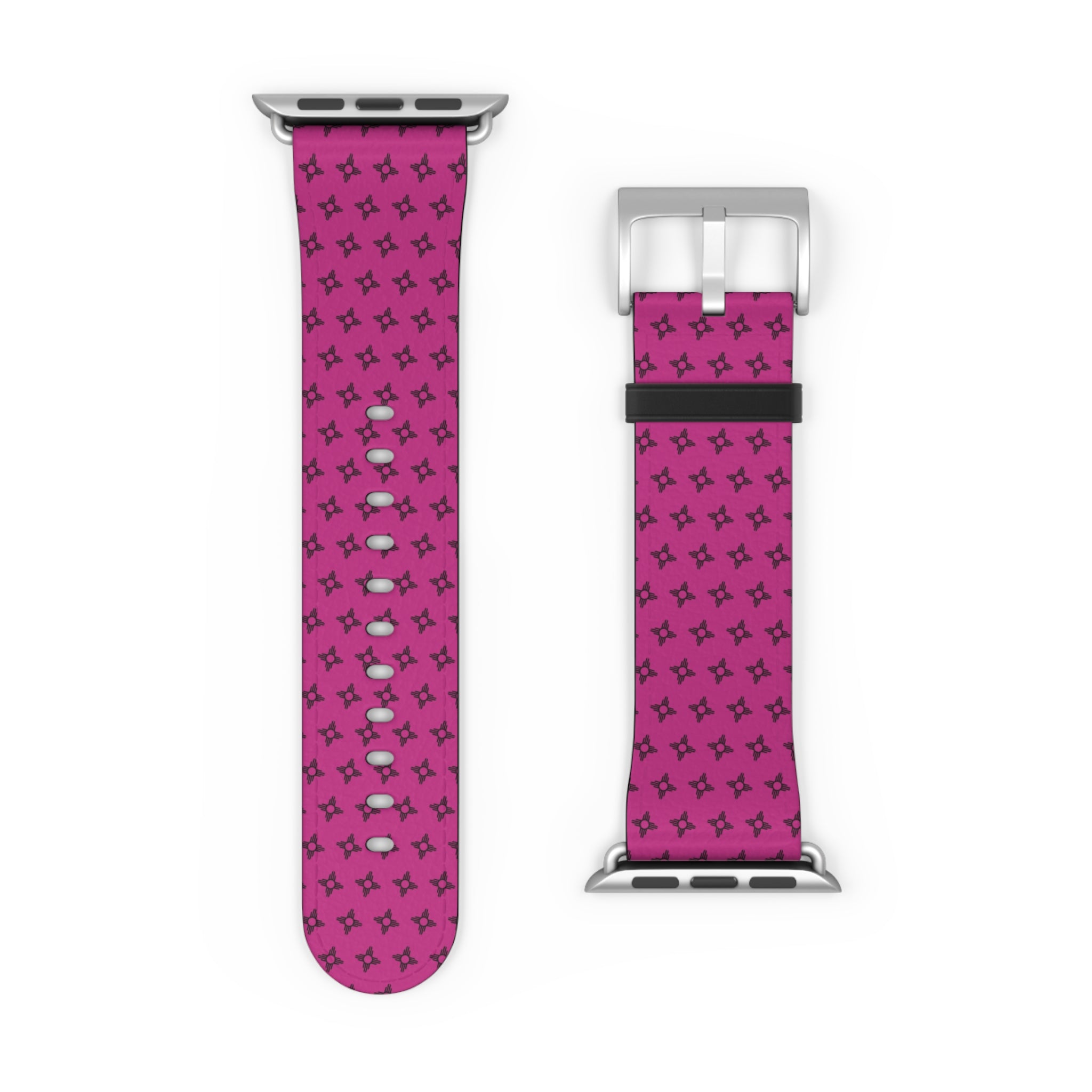 Zia Pattern Pink Watch Band