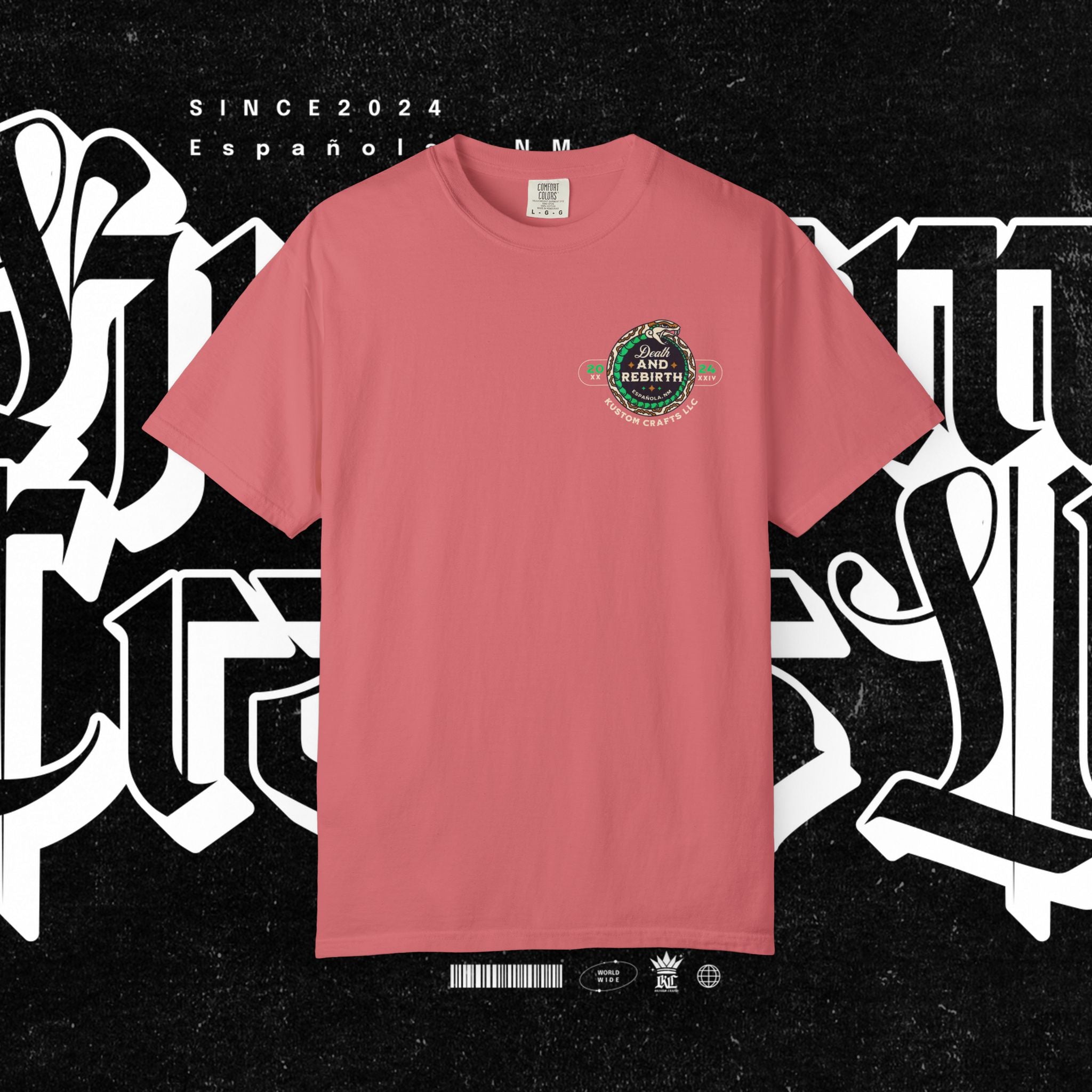 Death and Rebirth Snake Graphic Tee