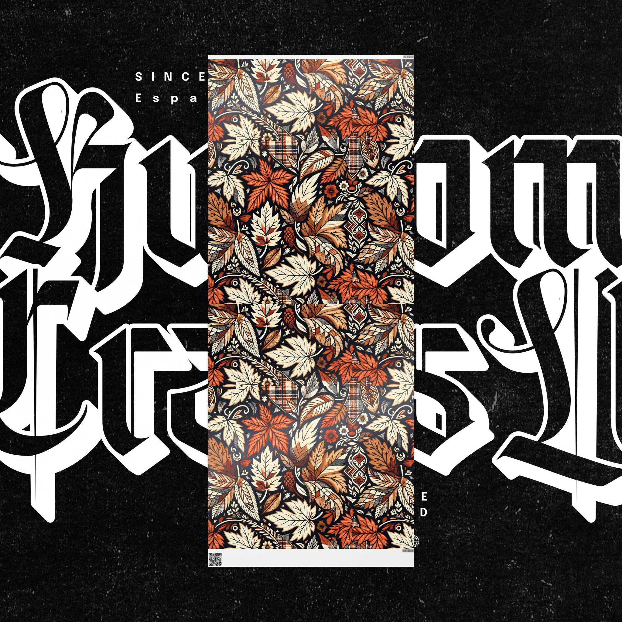 Fall Camo Wrapping Paper