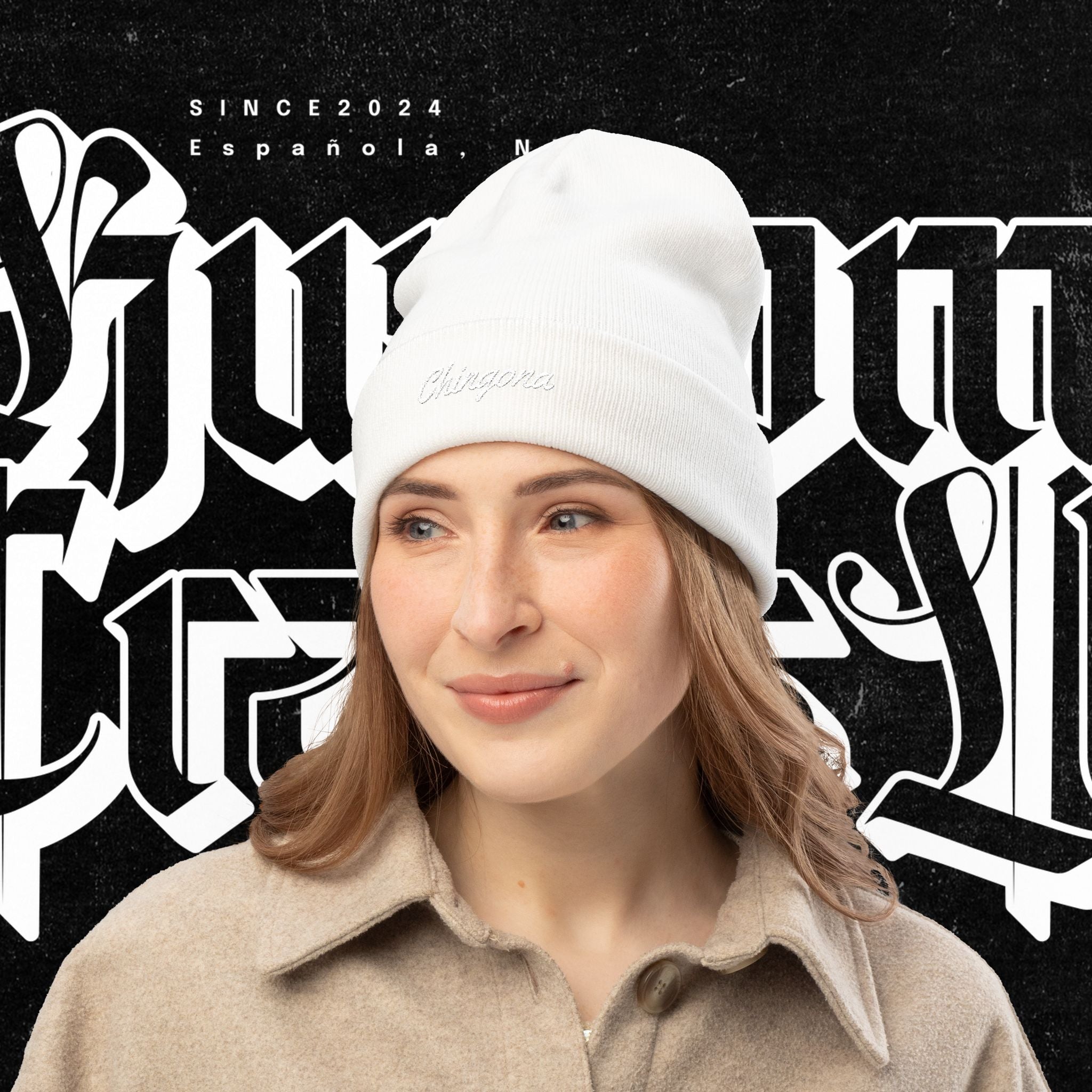 Chingona - Embroidery Beanie