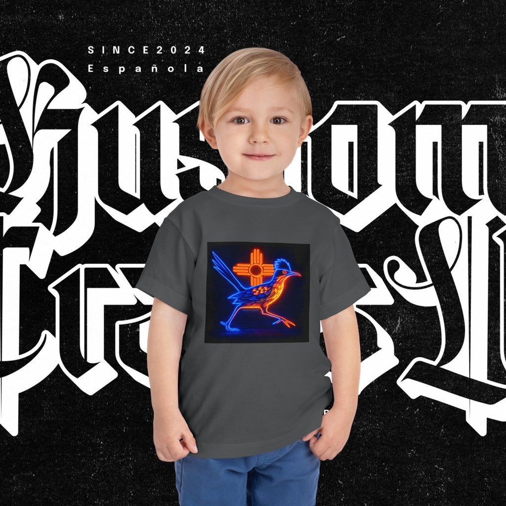 Neon Roadrunner New Mexico - Toddler Tee