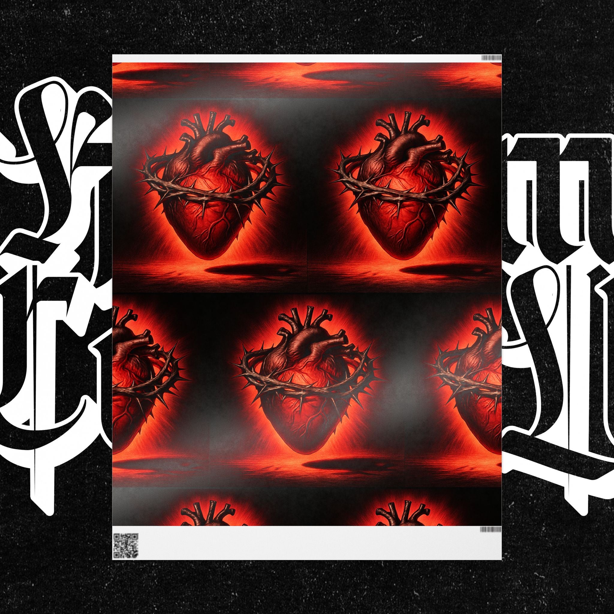 Sacred Heart - Wrapping Paper