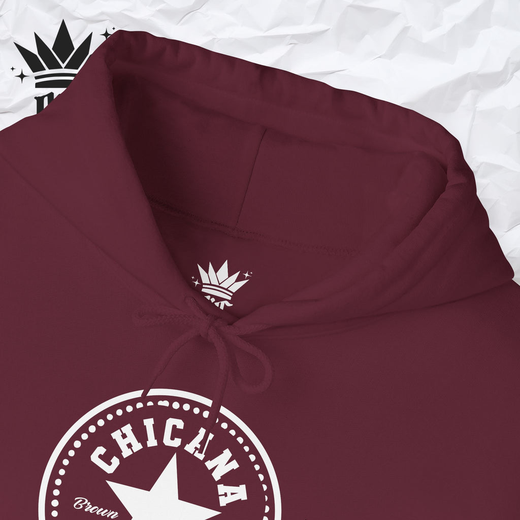 Chicana All Star Hoodie — Vintage Latina Pride Sweatshirt