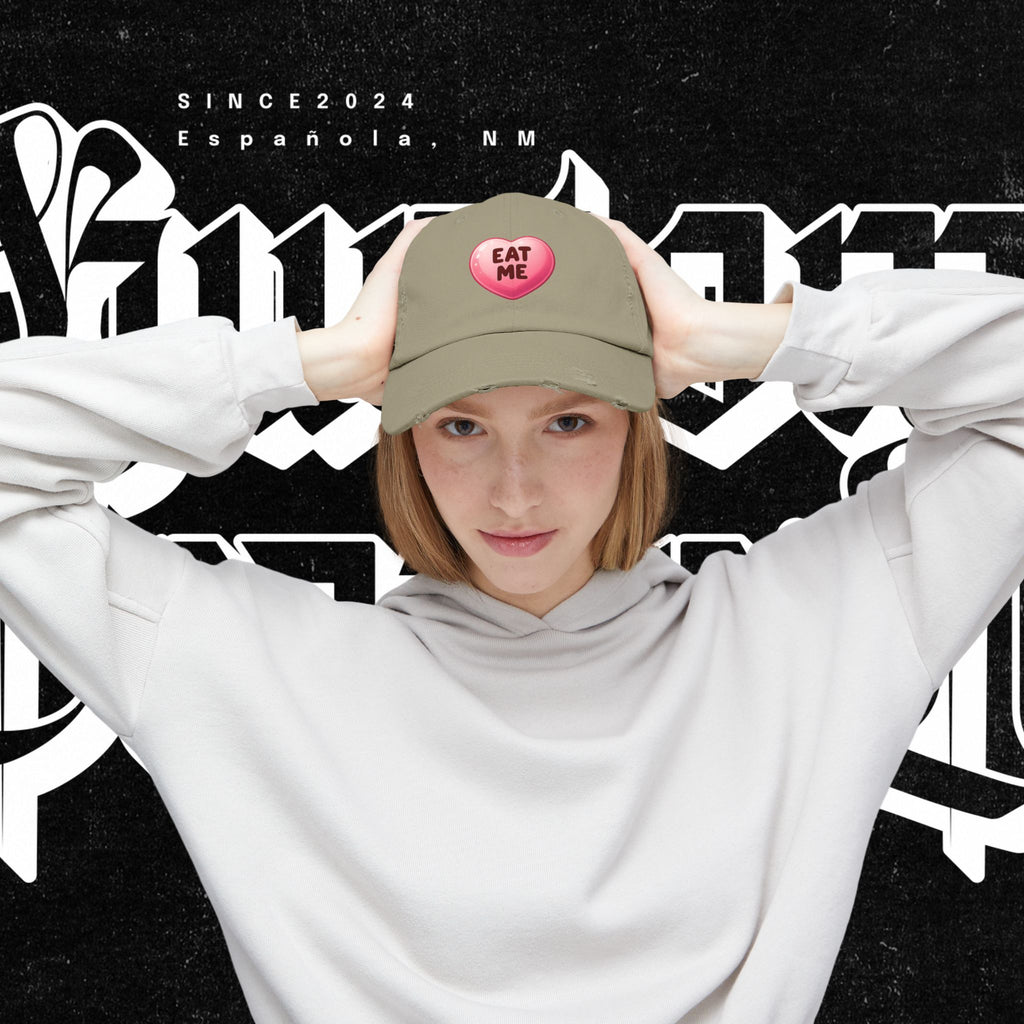 Eat Me — Distressed Cap
