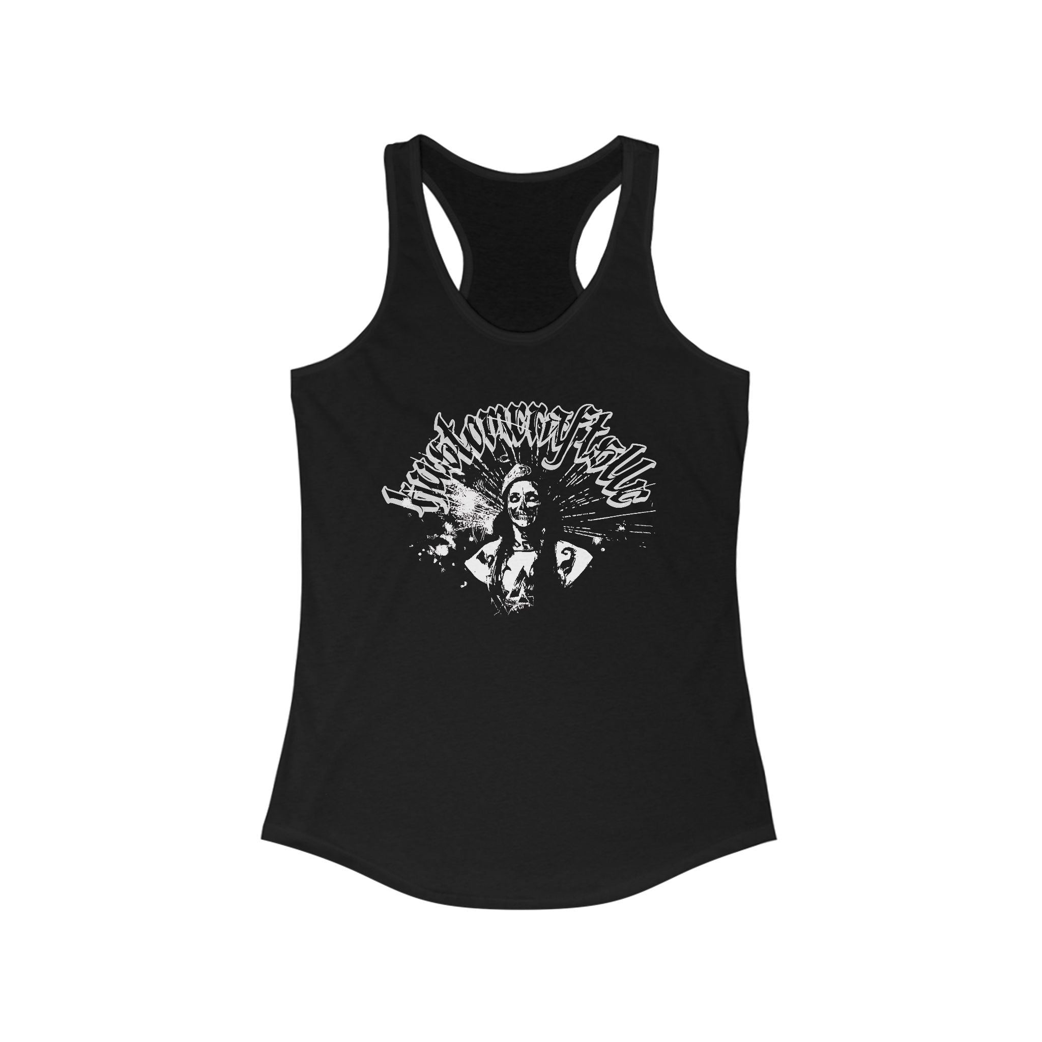 Inverted Zombie - Racerback Tank Top