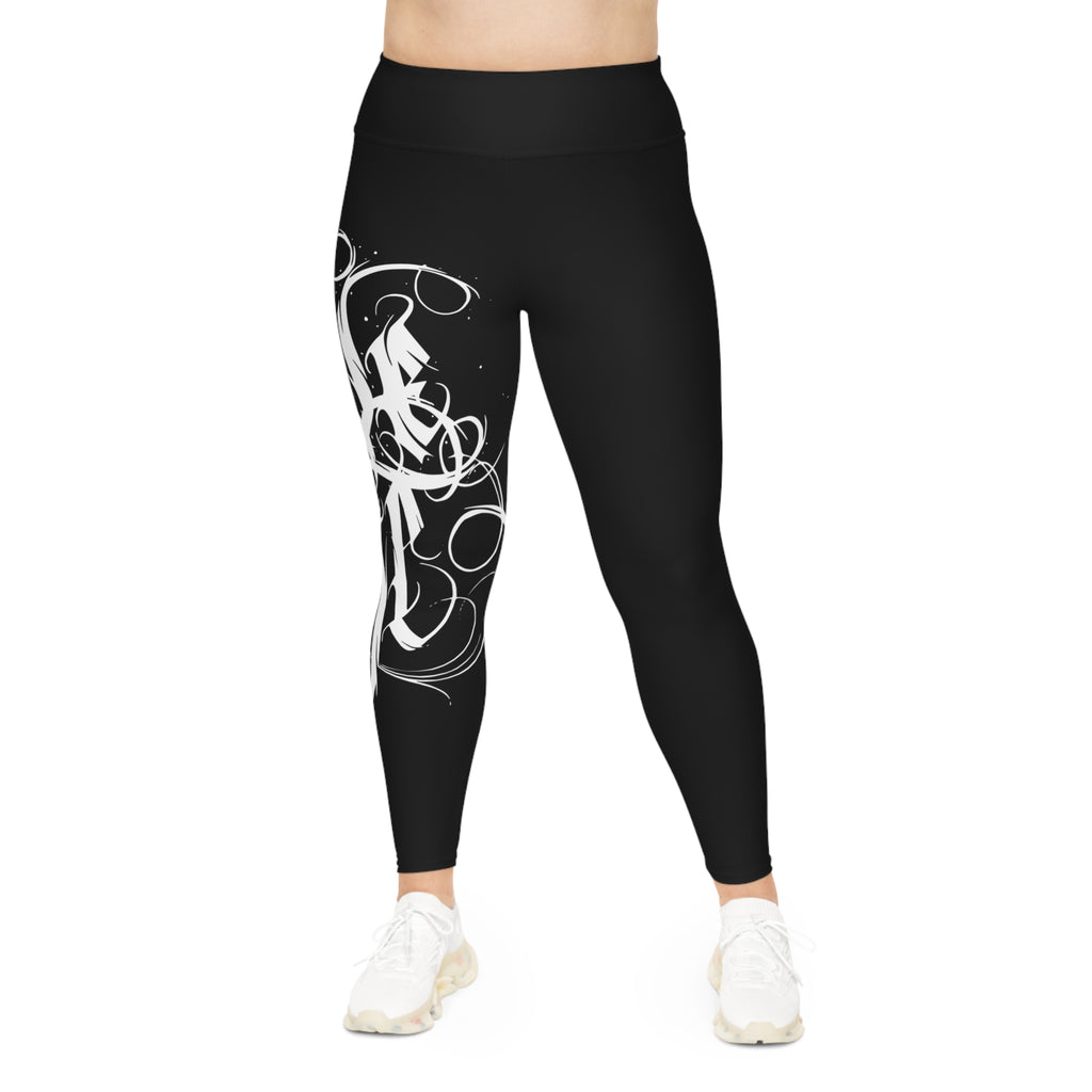 "Love Life" Plus Size Leggings
