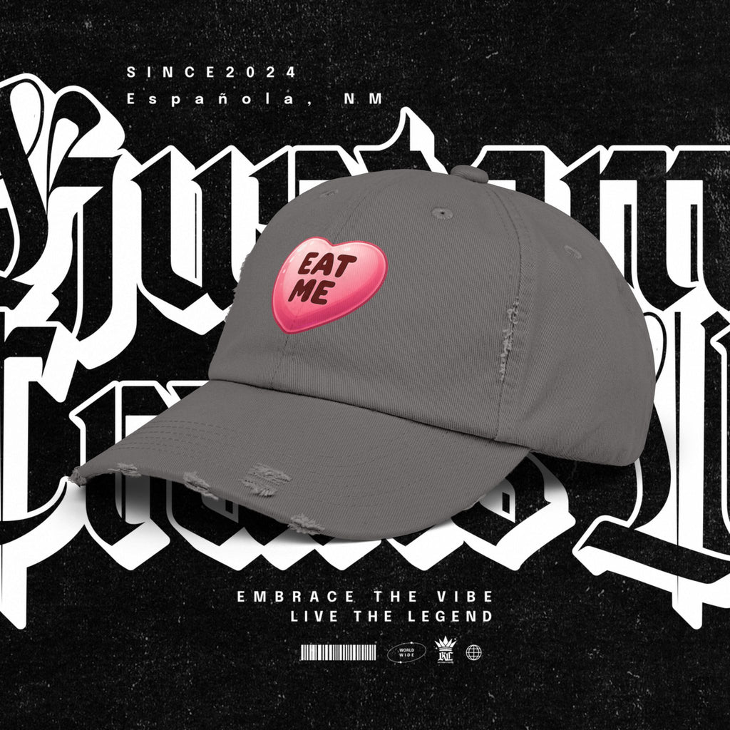 Eat Me — Distressed Cap