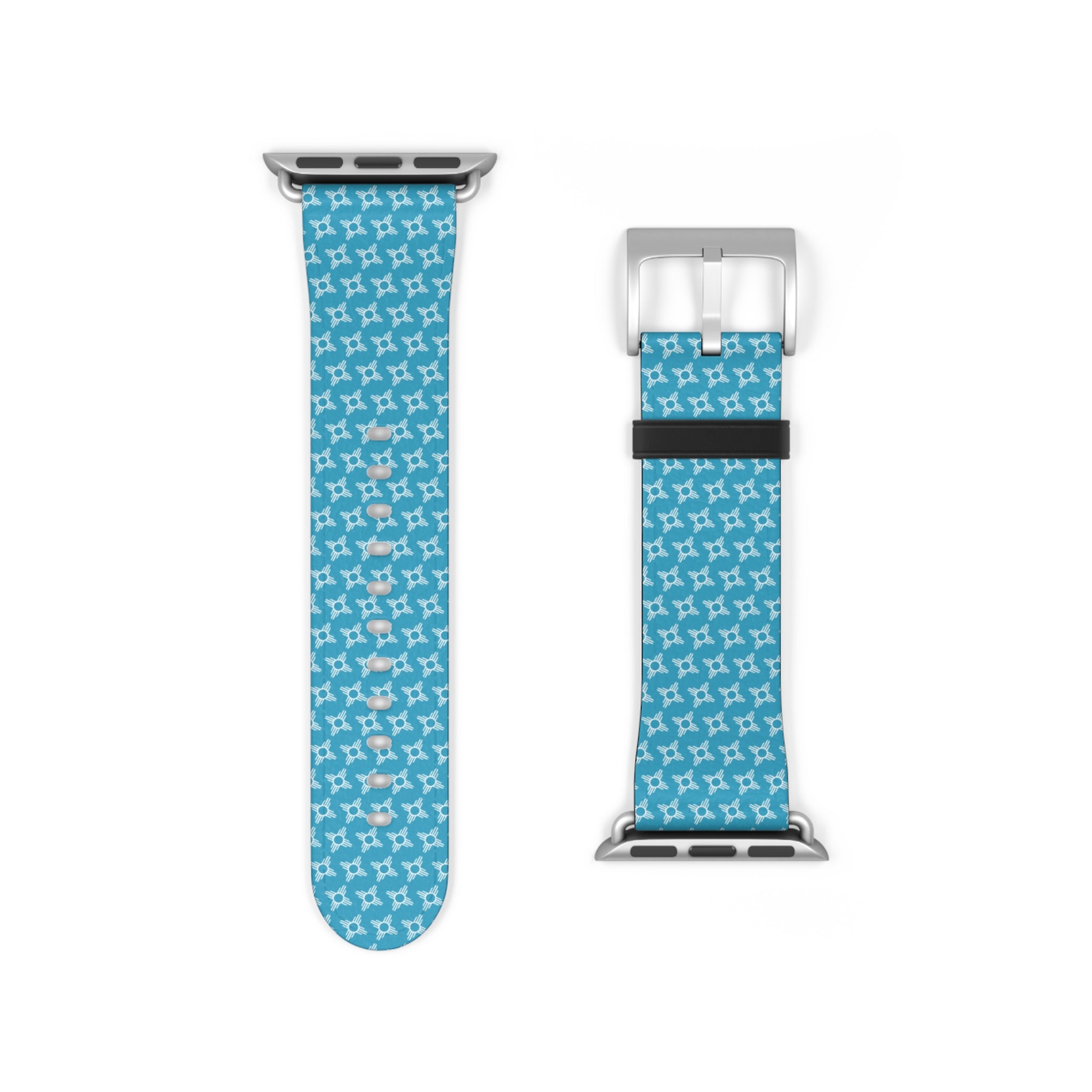 Zia Pattern Turquoise Watch Band