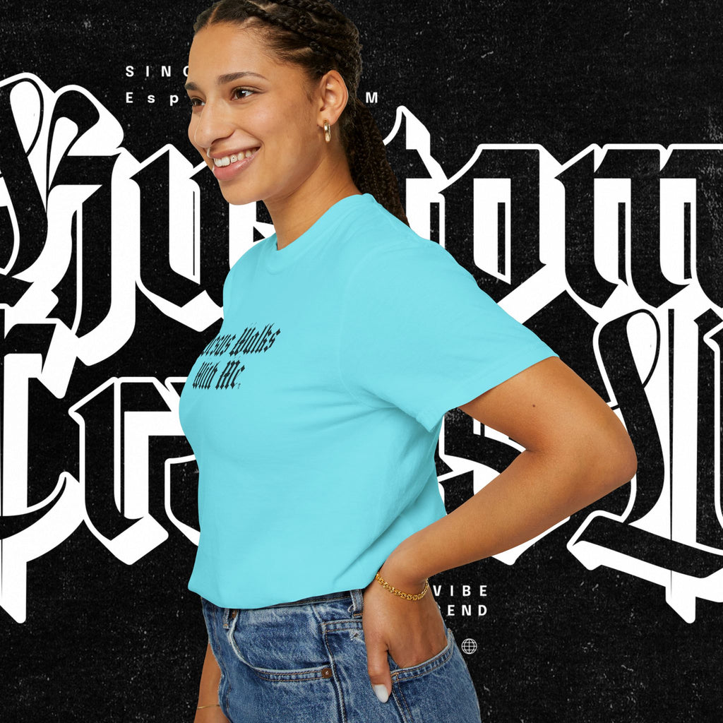 Jesus Walks with Me - Tee