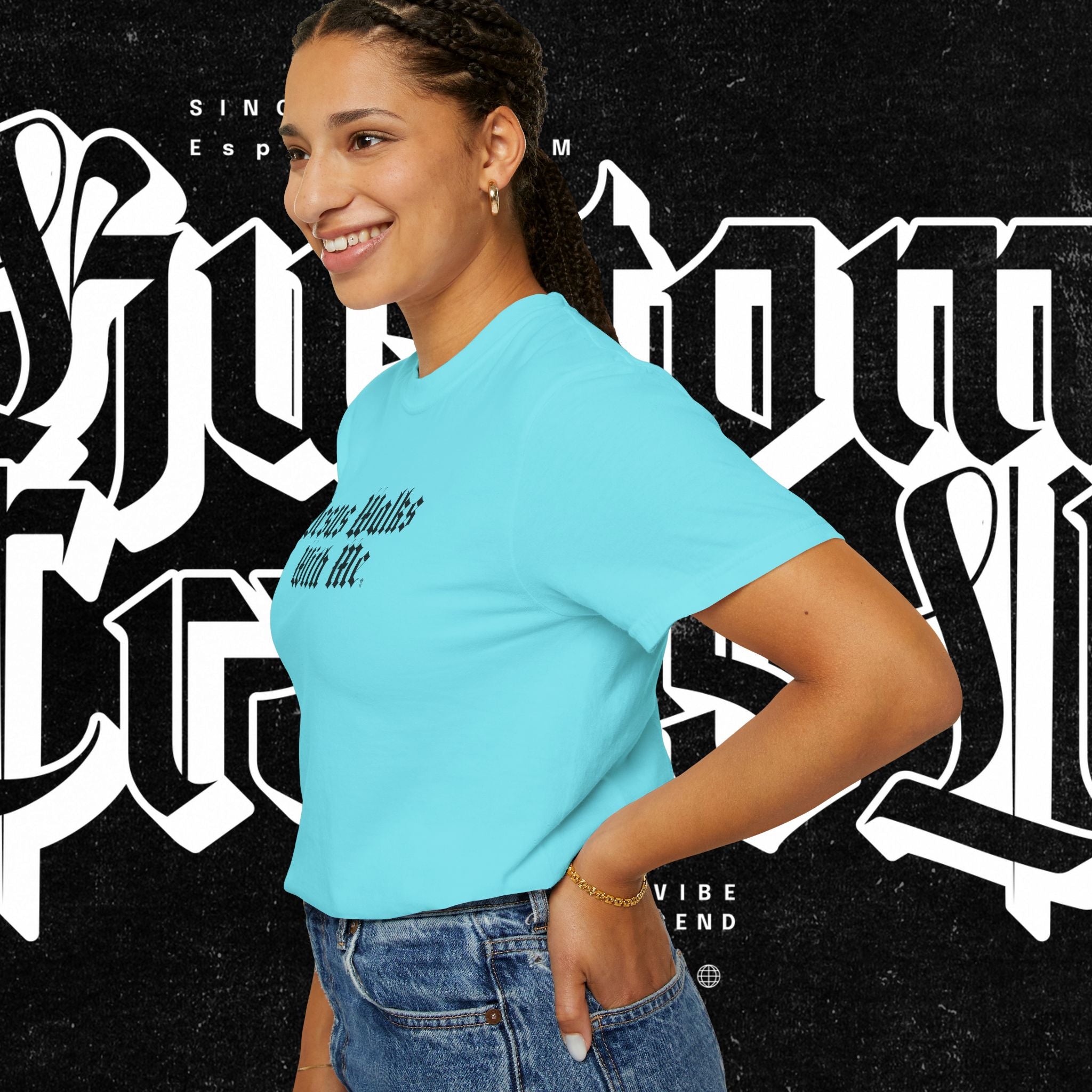 Jesus Walks with Me - Tee