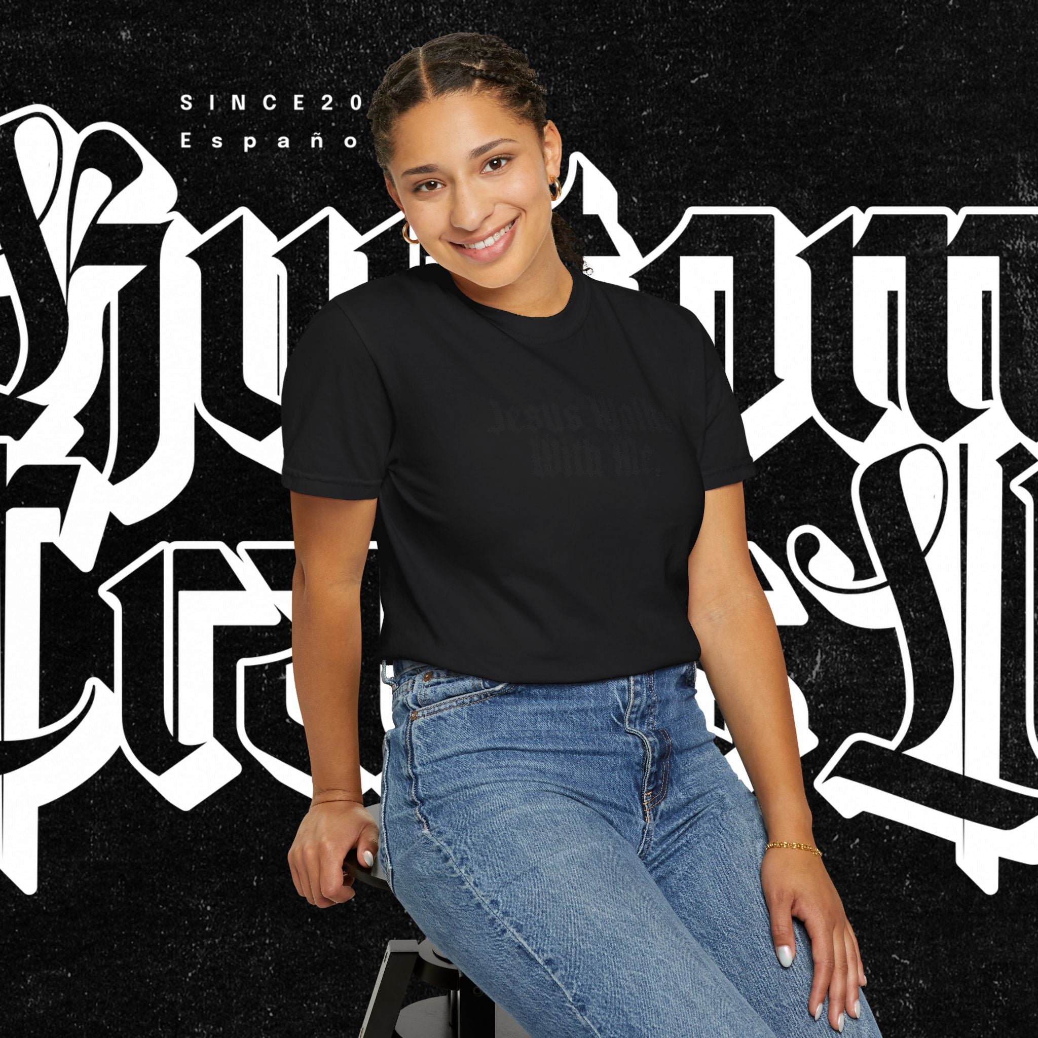 Jesus Walks with Me - Tee