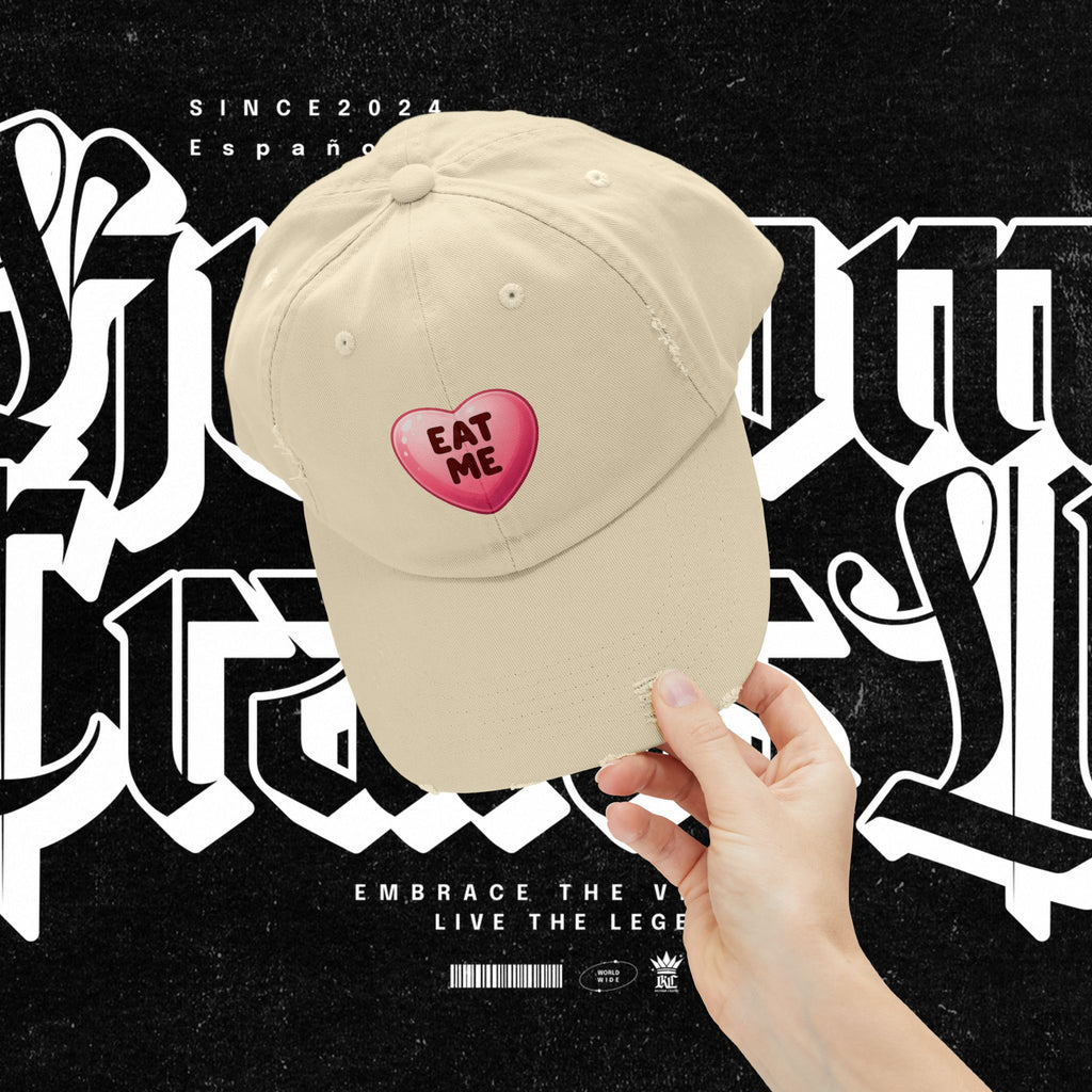 Eat Me — Distressed Cap