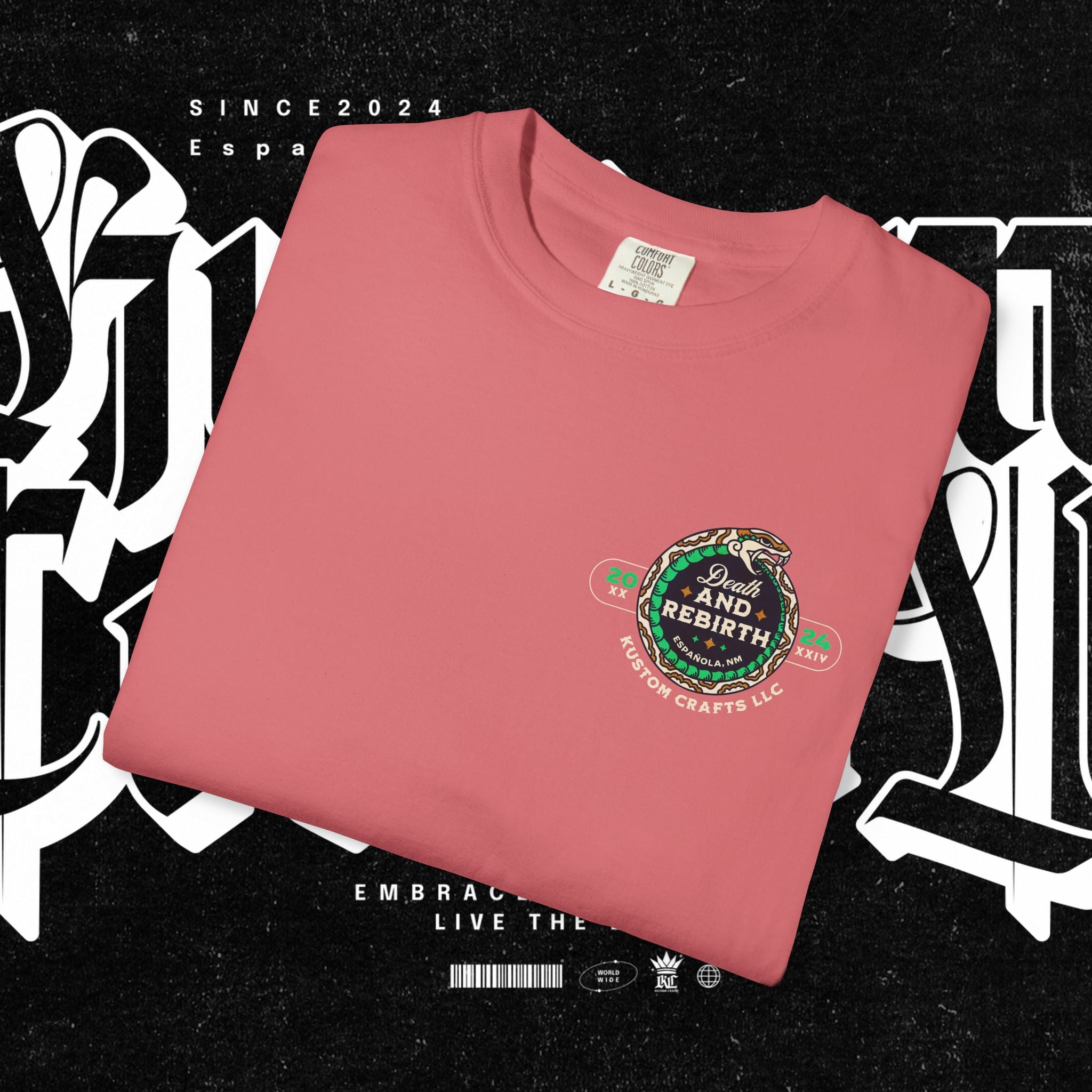 Death and Rebirth Snake Graphic Tee