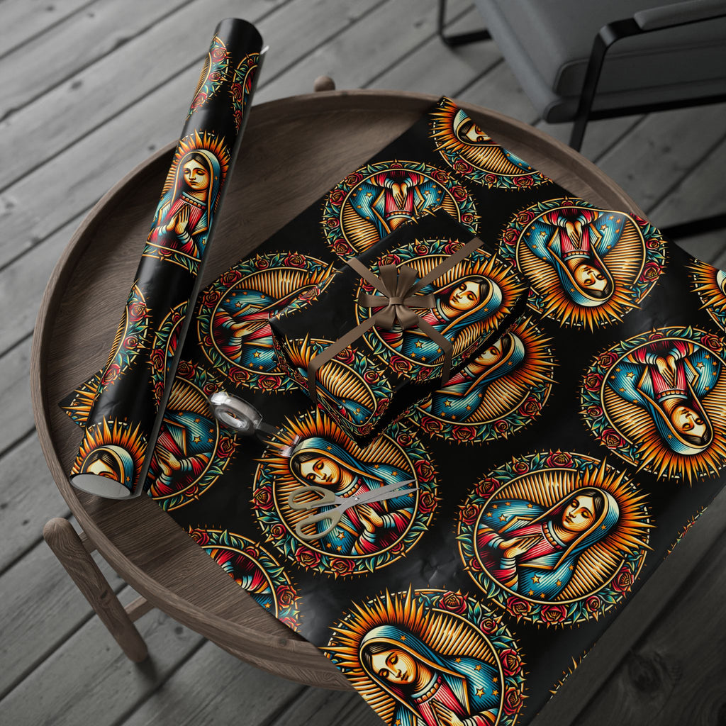 Virgin Mary Wrapping Paper