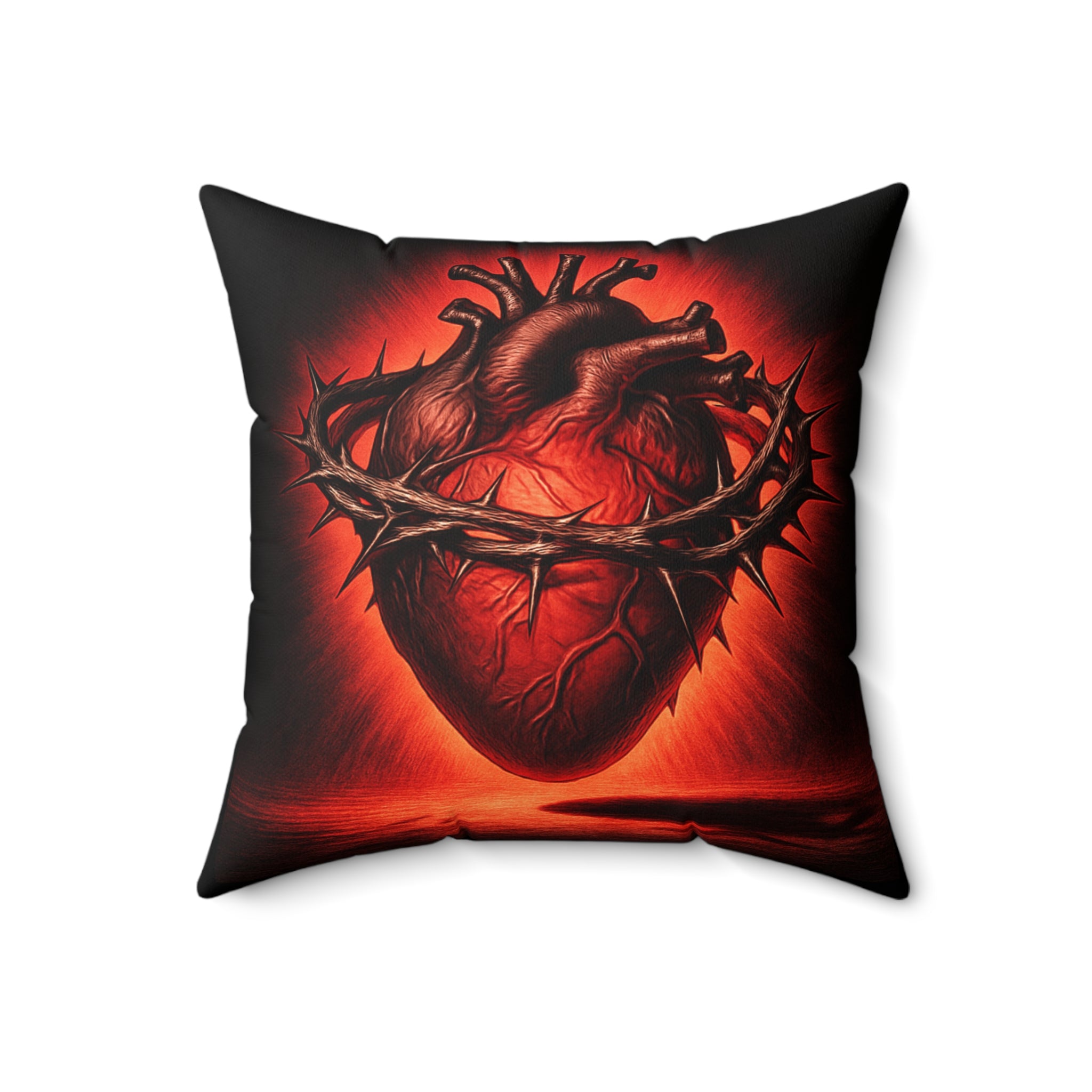Sacred Heart Thorn Pillow