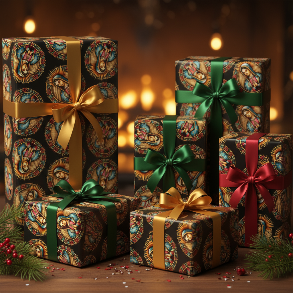 Virgin Mary Wrapping Paper