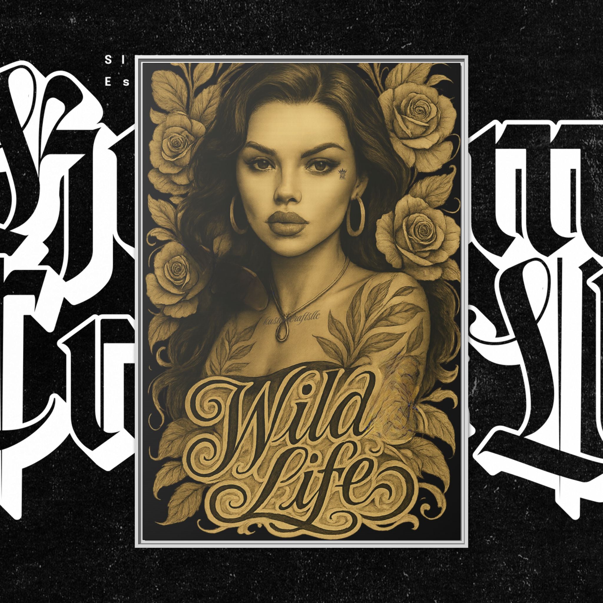 Wild Life — Framed Canvas