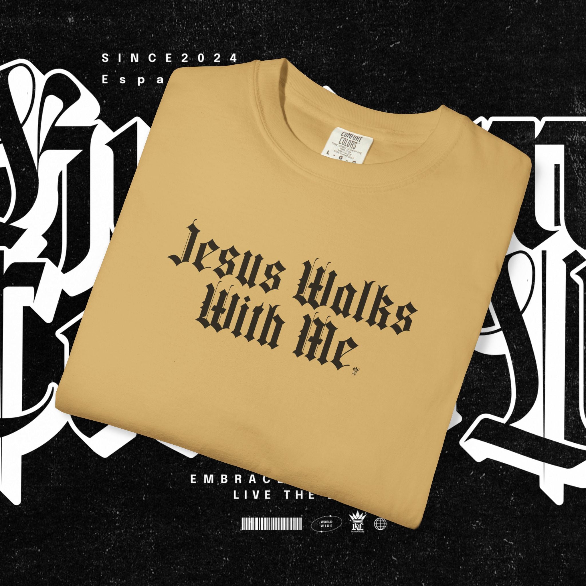 Jesus Walks with Me - Tee