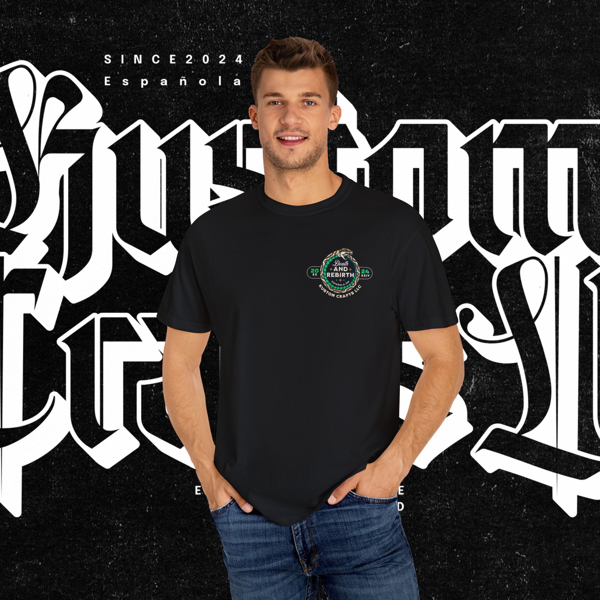 Death and Rebirth Snake Graphic Tee