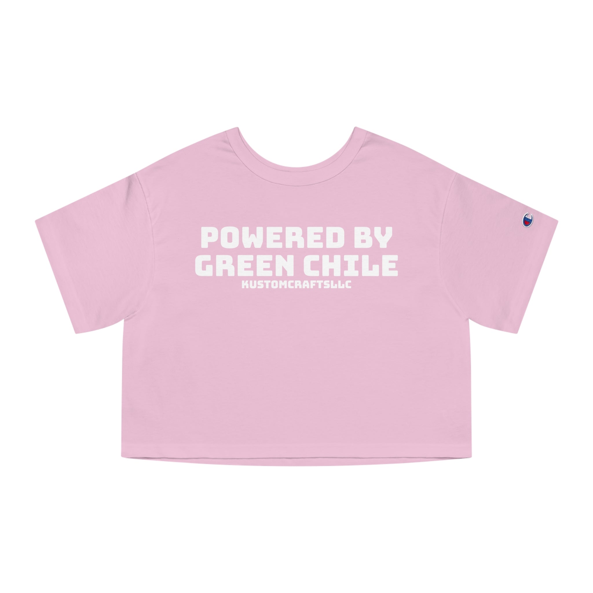 Powered by Green Chile - Women's Cropped T-Shirt