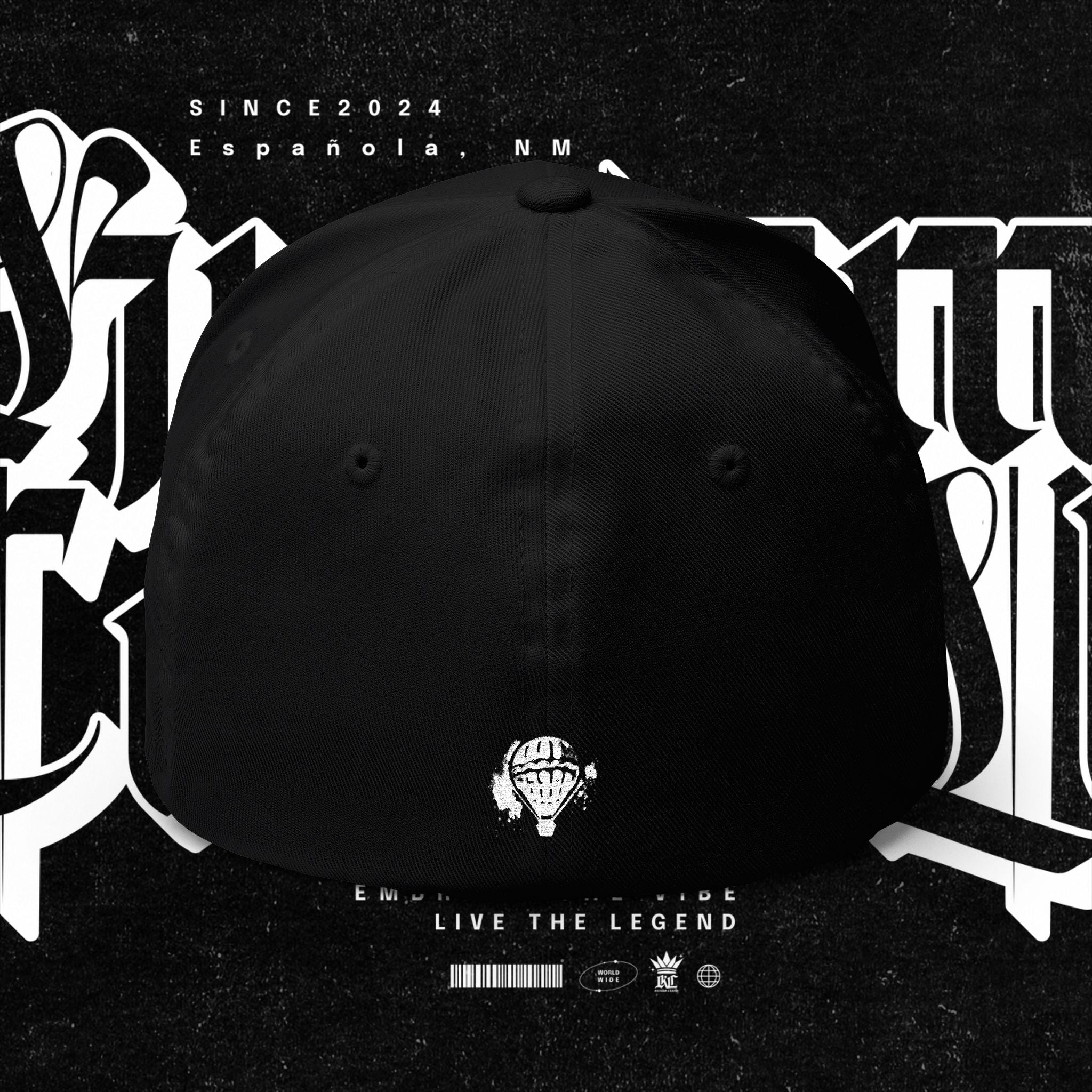 Hot Air Balloon New Mexico Embroidered Hat