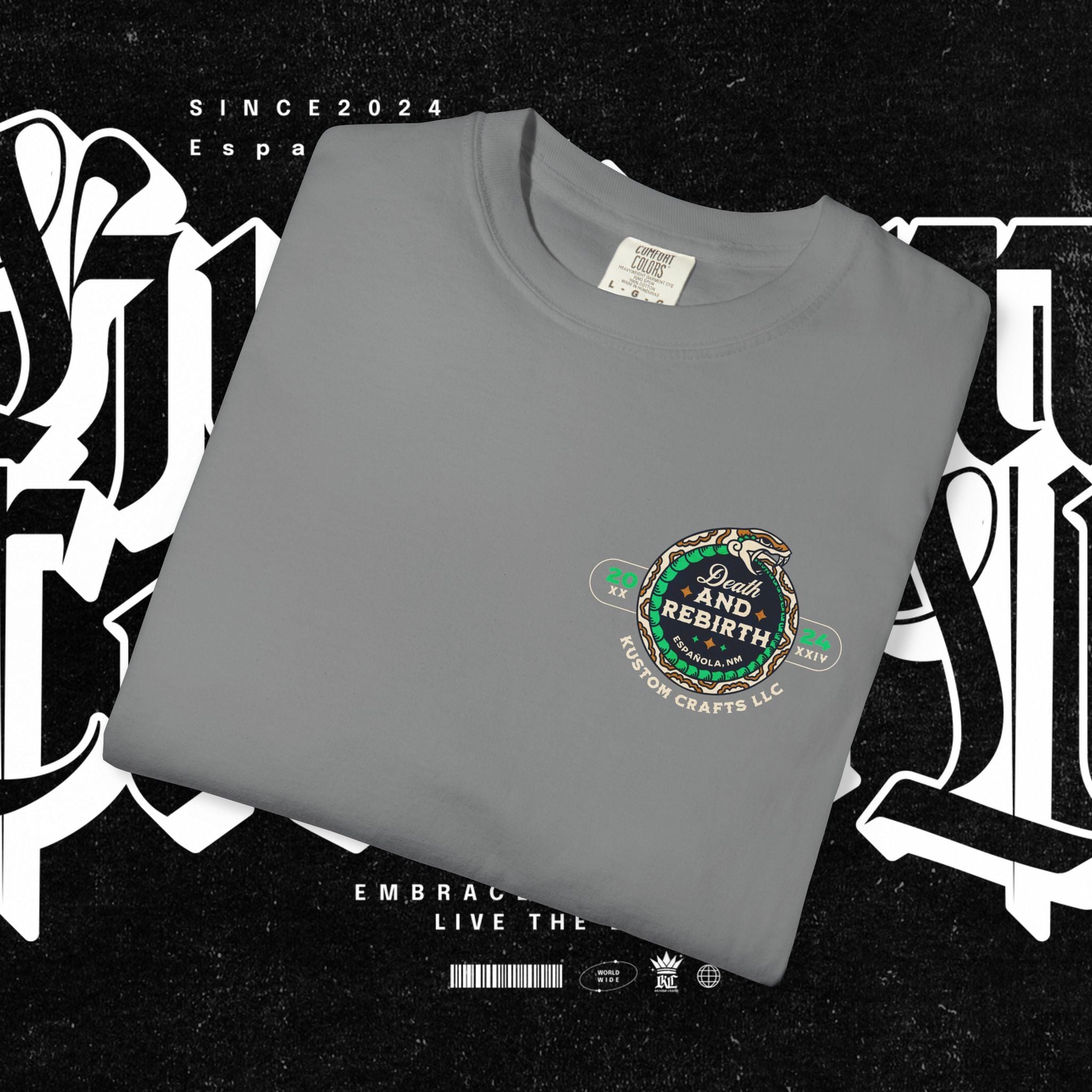 Death and Rebirth Snake Graphic Tee