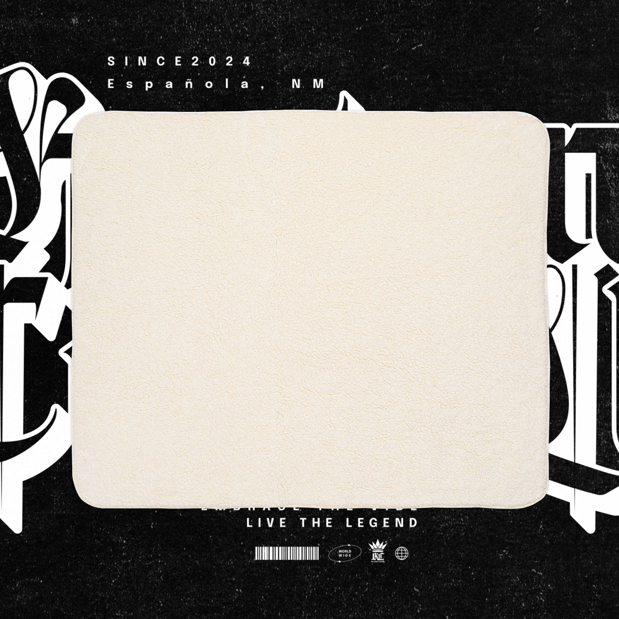 Our Lady of Guadalupe - Fleece Sherpa Blanket