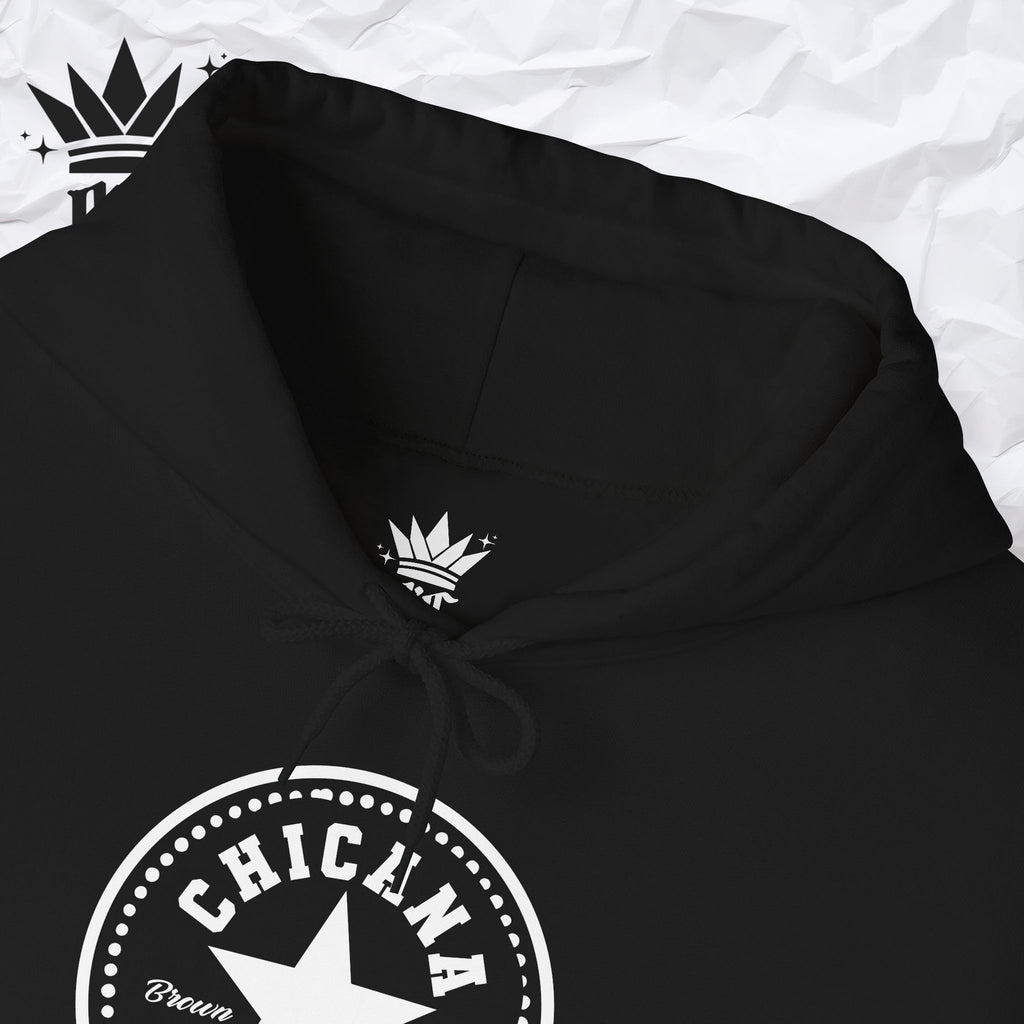 Chicana All Star Hoodie — Vintage Latina Pride Sweatshirt