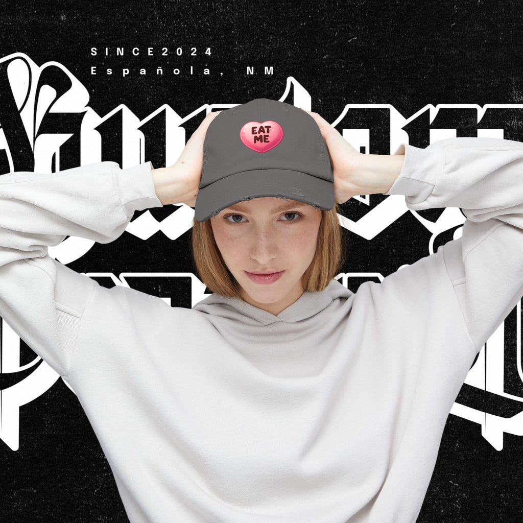 Eat Me — Distressed Cap