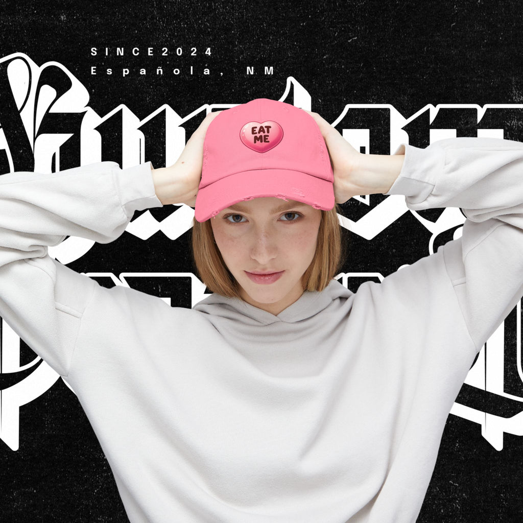 Eat Me — Distressed Cap