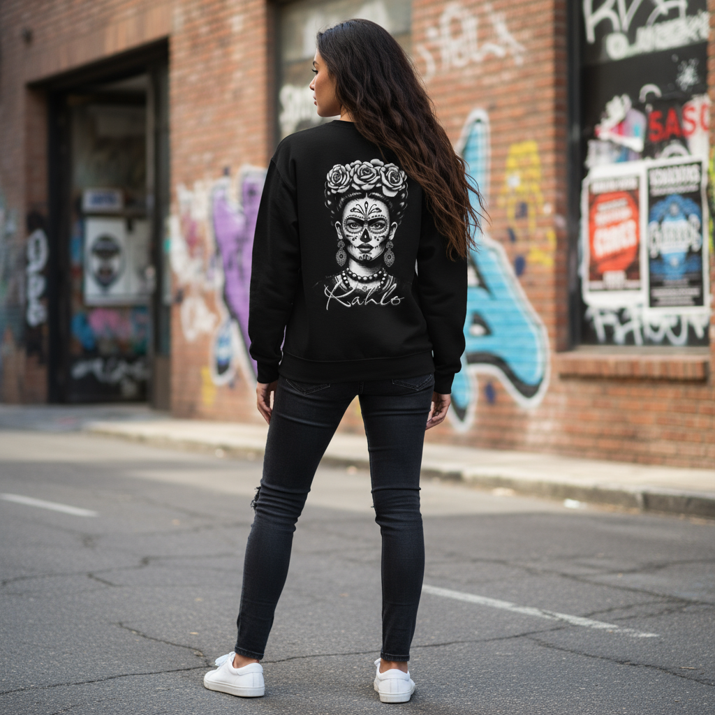 Day of the Dead Frida Kahlo Sweatshirt