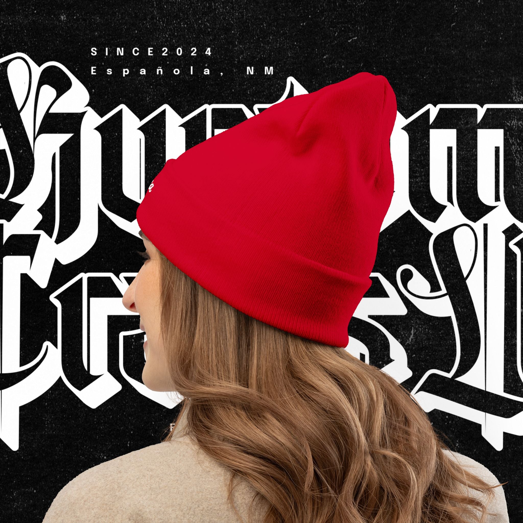 Chingona - Embroidery Beanie