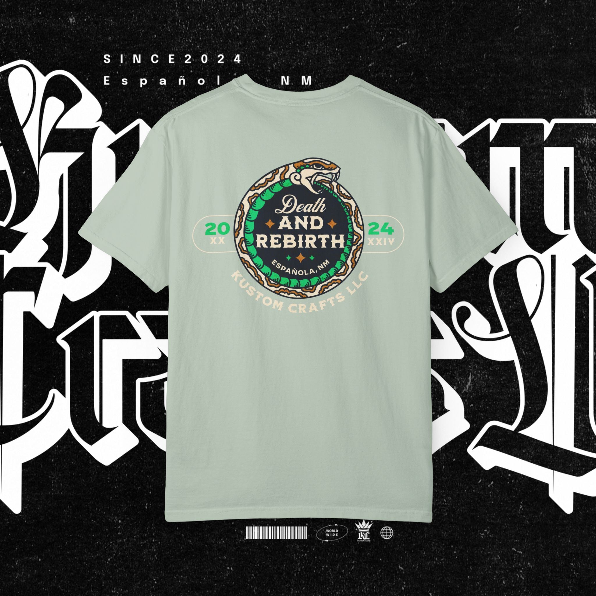 Death and Rebirth Snake Graphic Tee