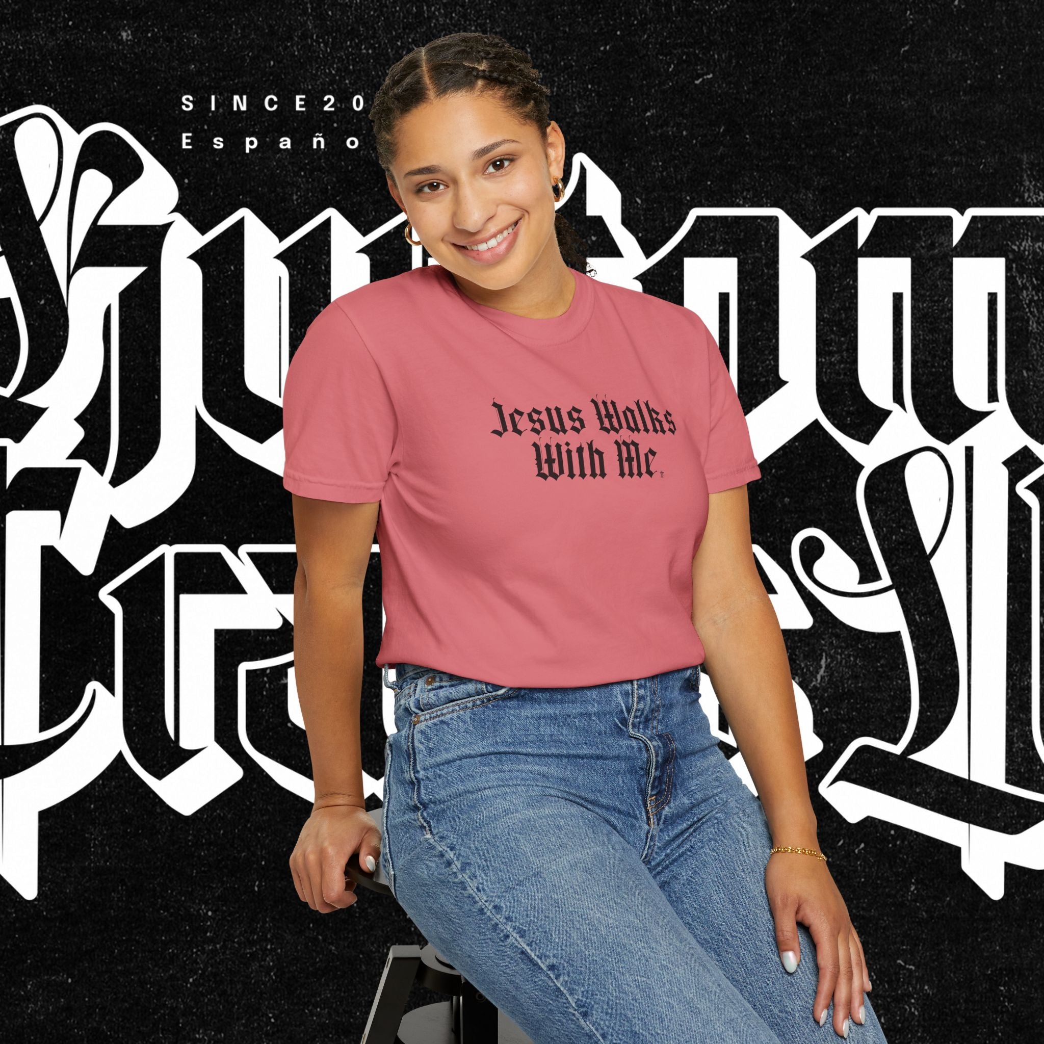 Jesus Walks with Me - Tee