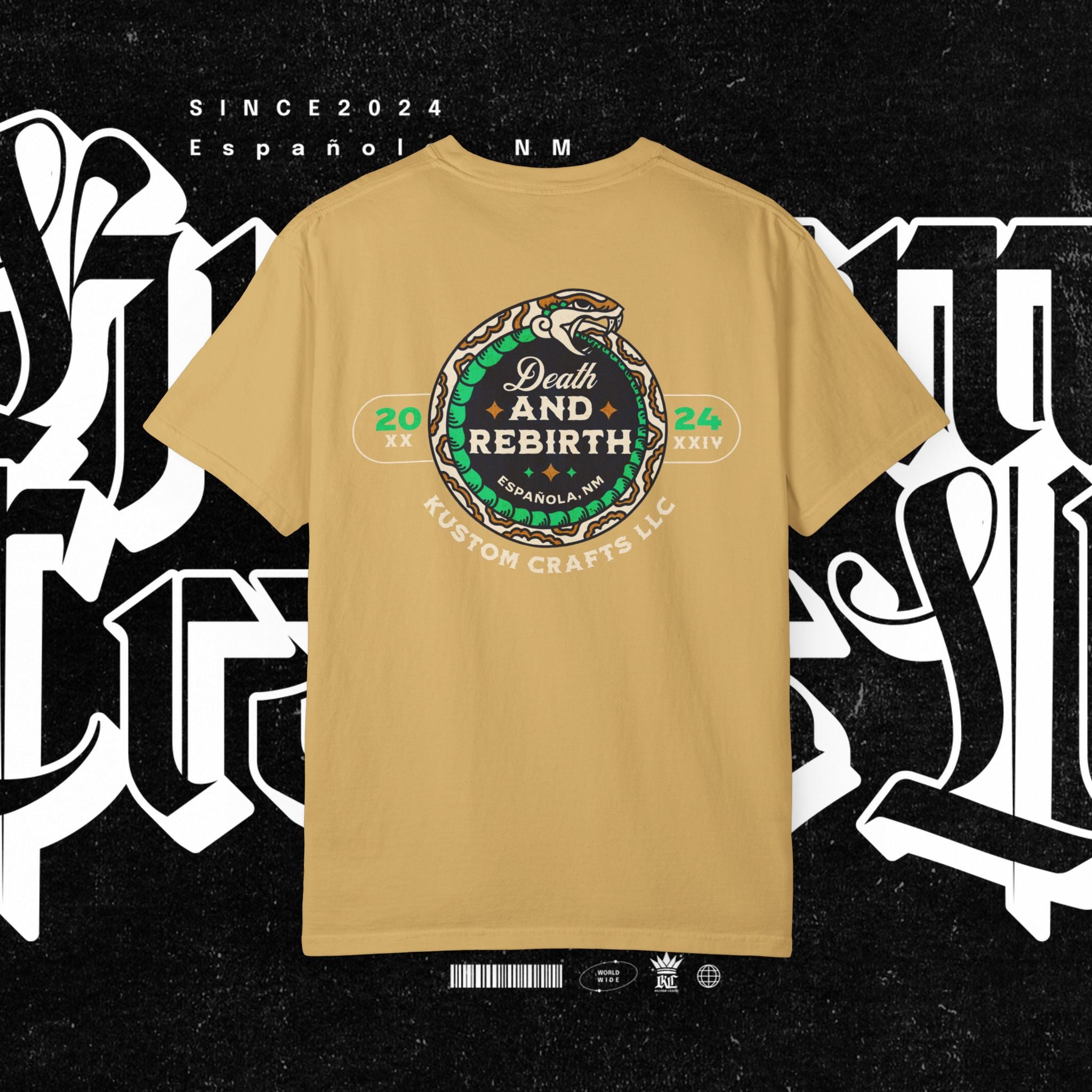 Death and Rebirth Snake Graphic Tee