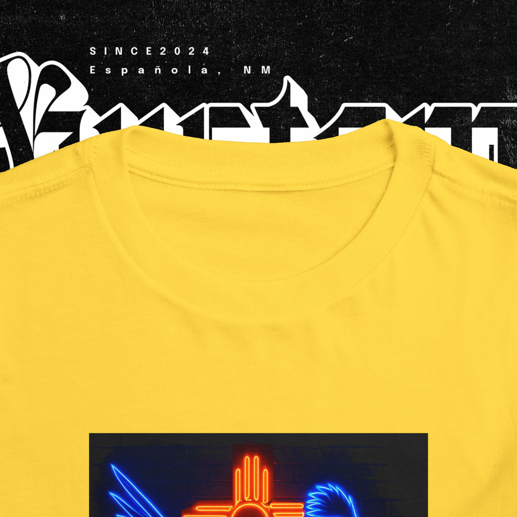 Neon Roadrunner New Mexico - Toddler Tee