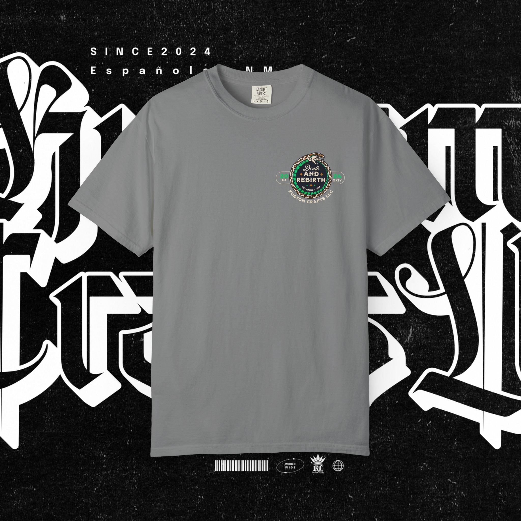 Death and Rebirth Snake Graphic Tee