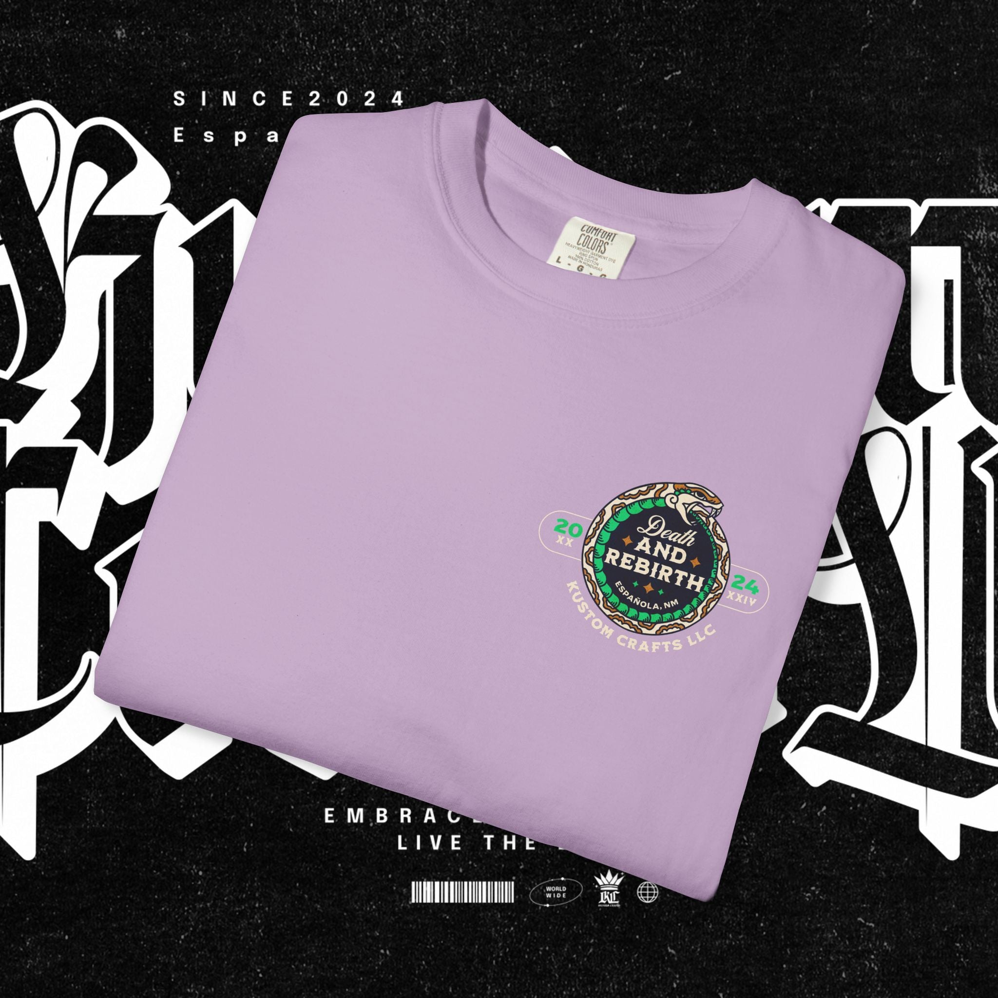 Death and Rebirth Snake Graphic Tee