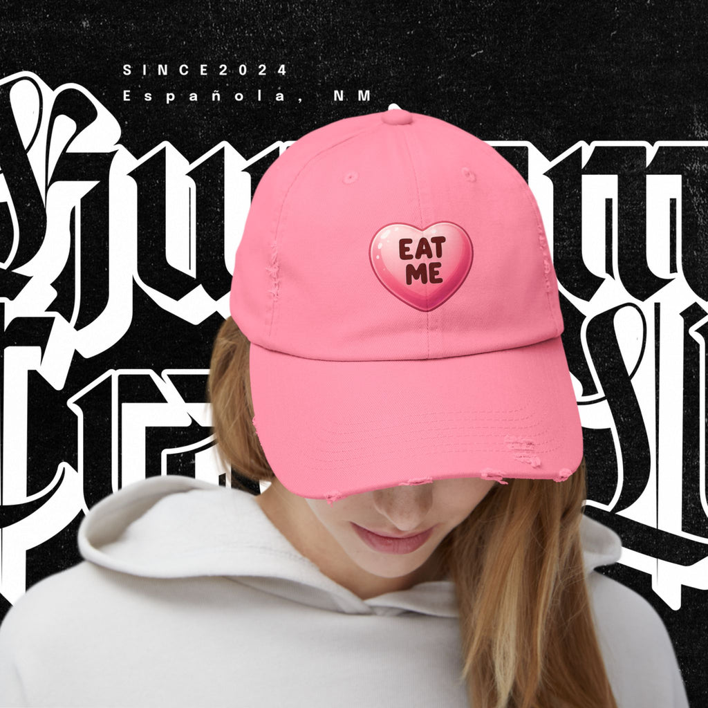 Eat Me — Distressed Cap