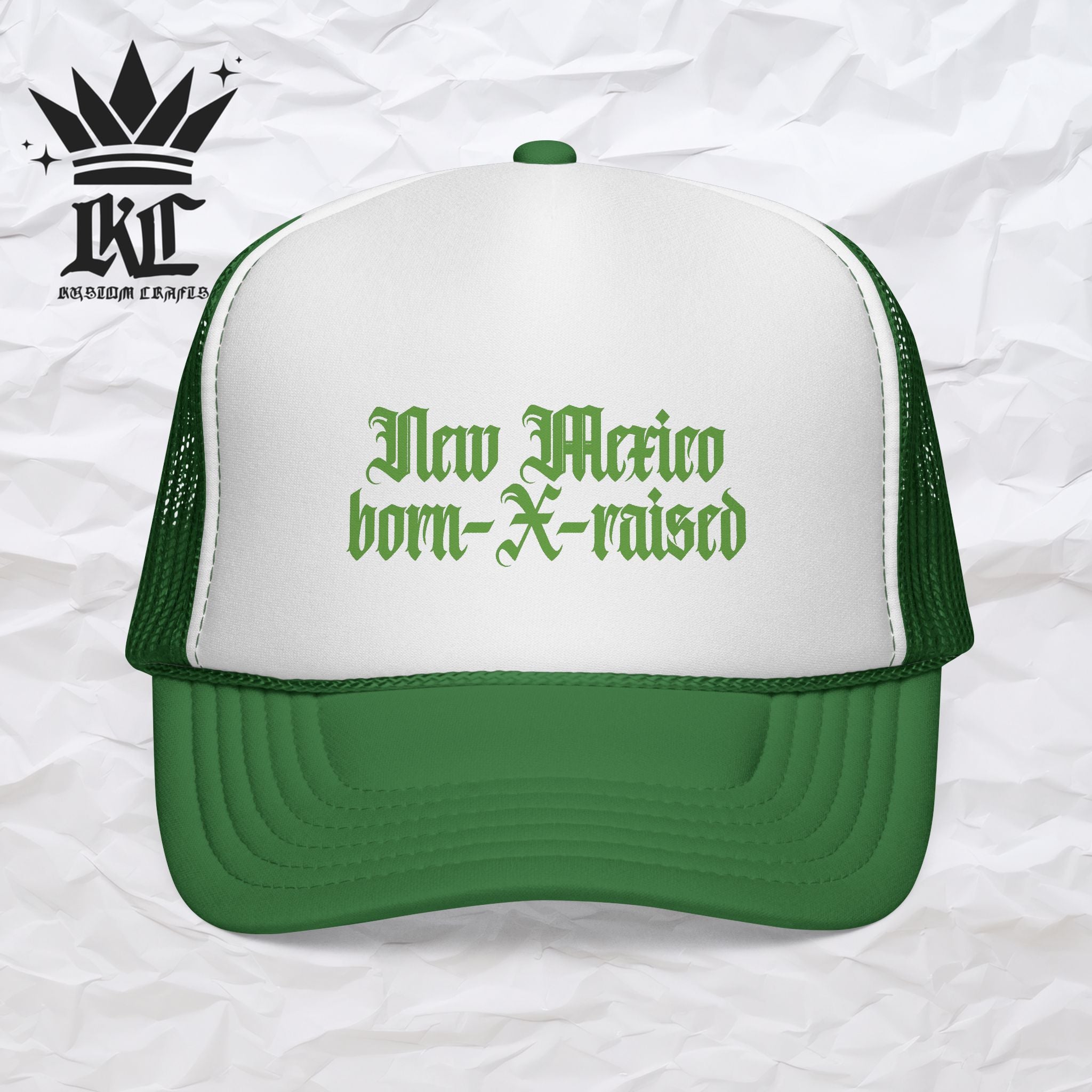 New Mexico Born & Raised Trucker Cap