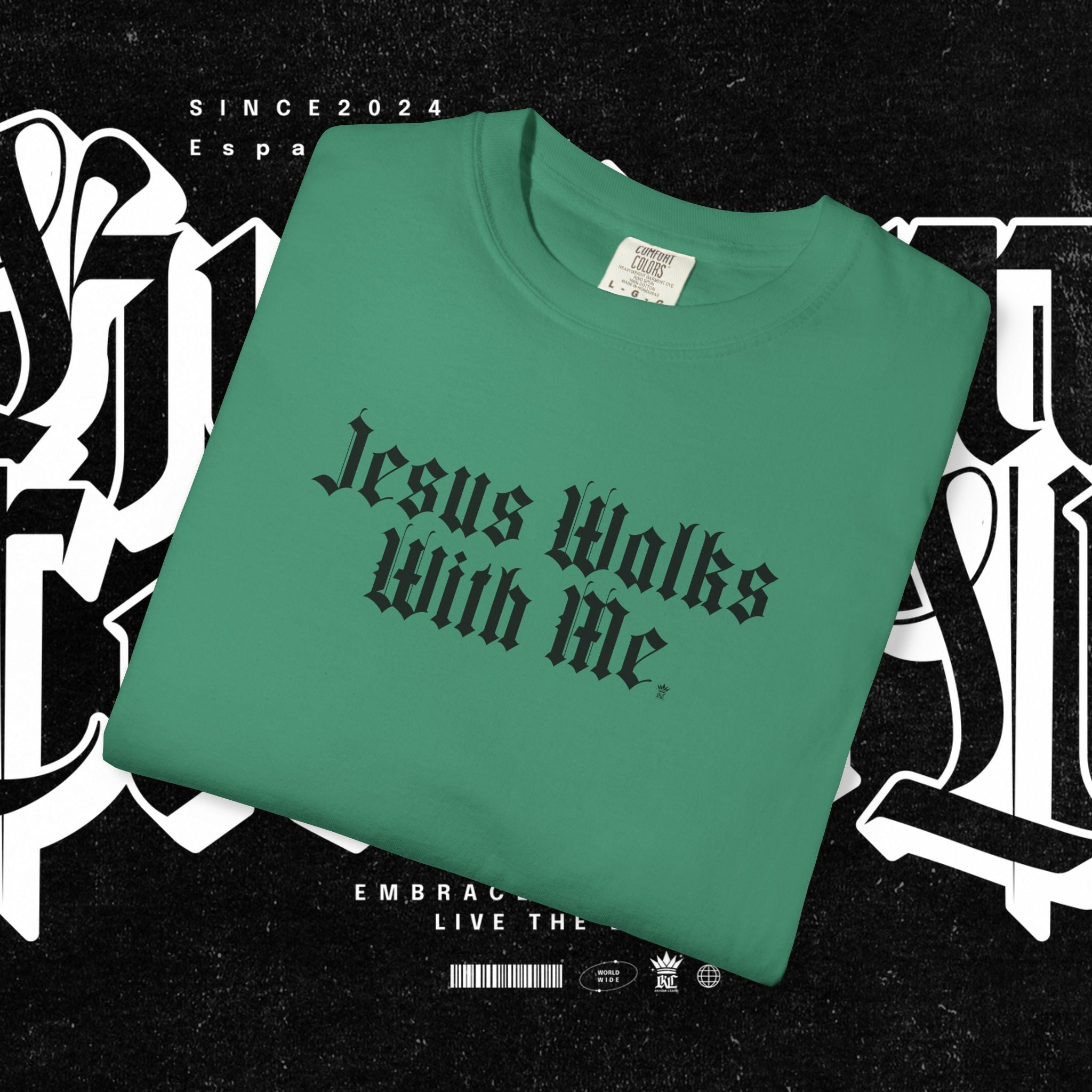 Jesus Walks with Me - Tee