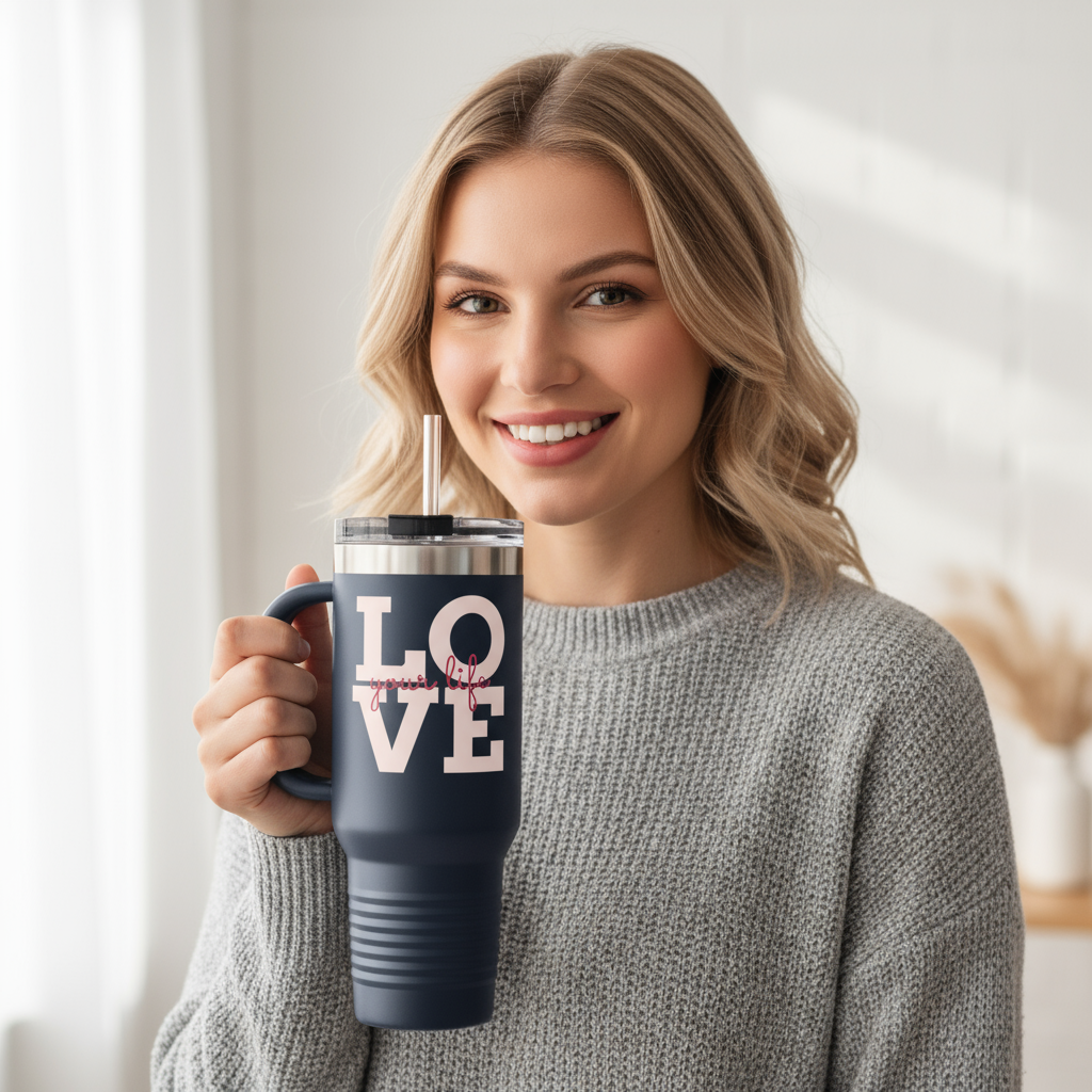 Love Your Life - Insulated Travel Mug