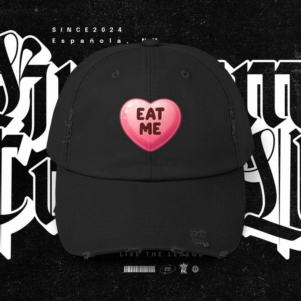 Eat Me — Distressed Cap