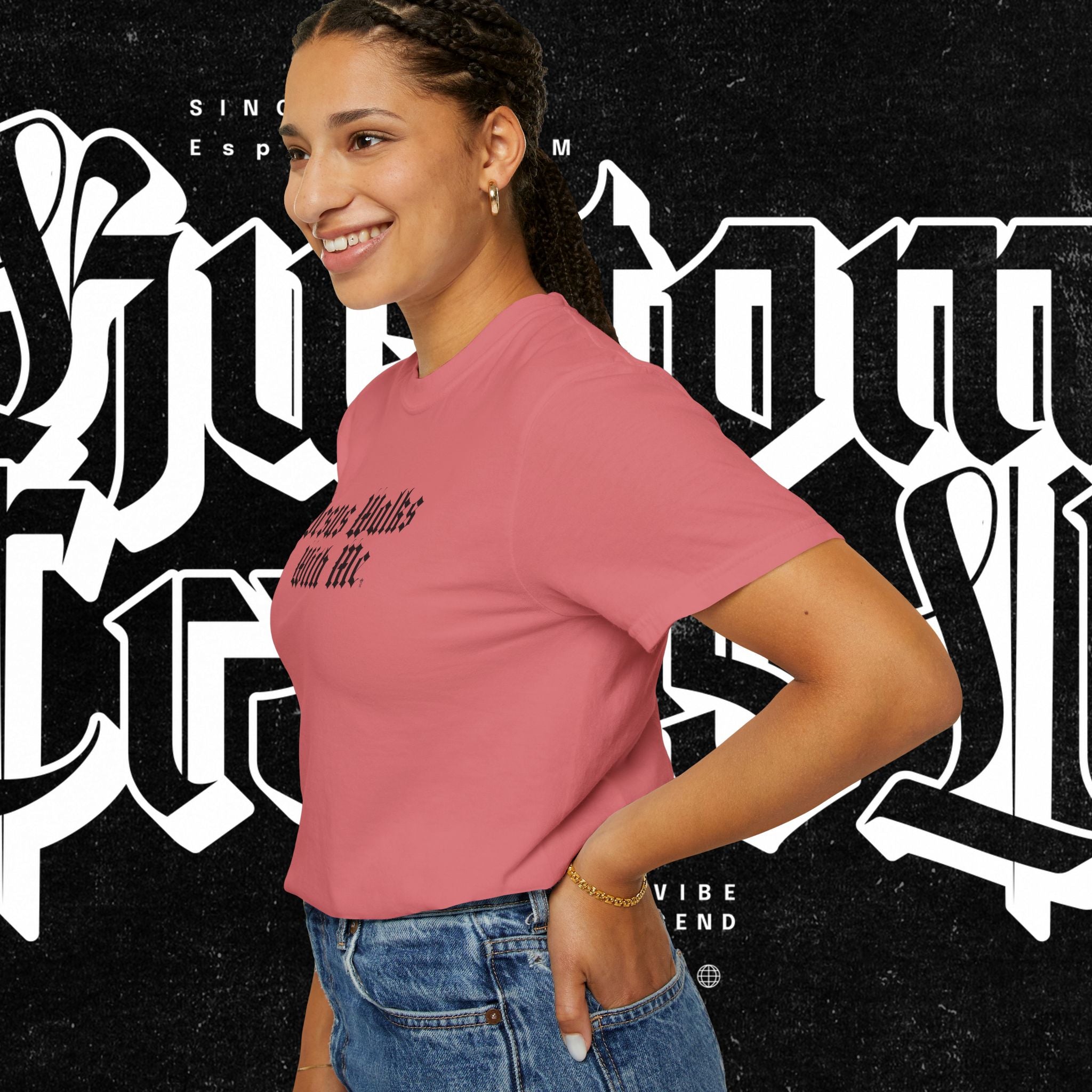 Jesus Walks with Me - Tee