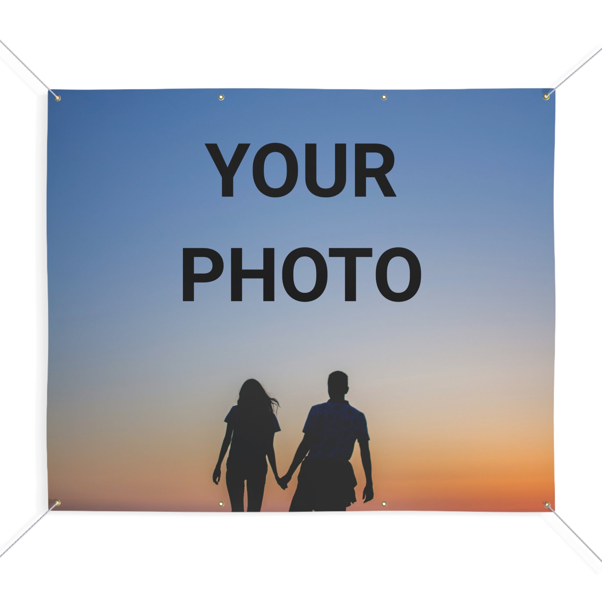 Custom Matte Banner — Personalized Outdoor/Indoor Vinyl Sign