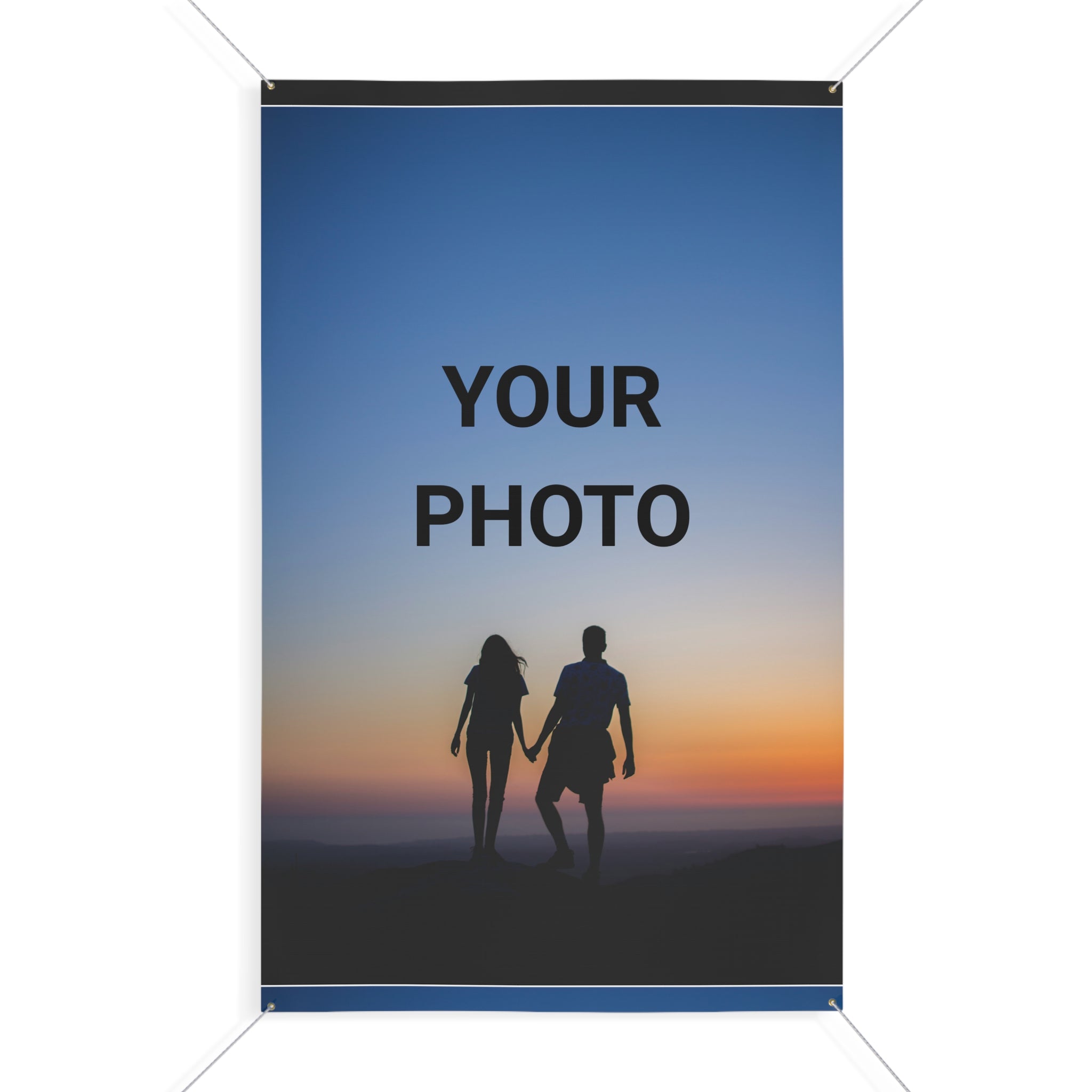 Custom Matte Banner — Personalized Outdoor/Indoor Vinyl Sign