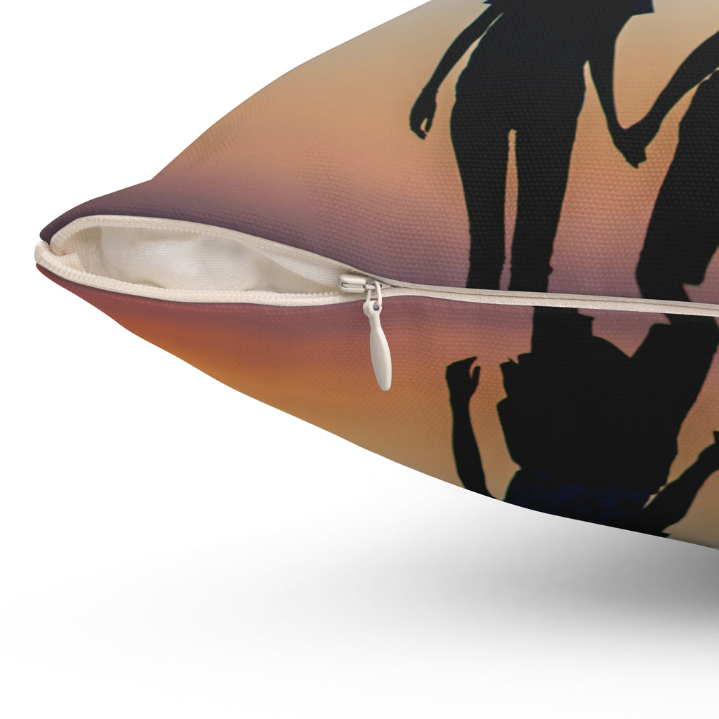 Custom Photo Throw Pillow — Personalized Pillow