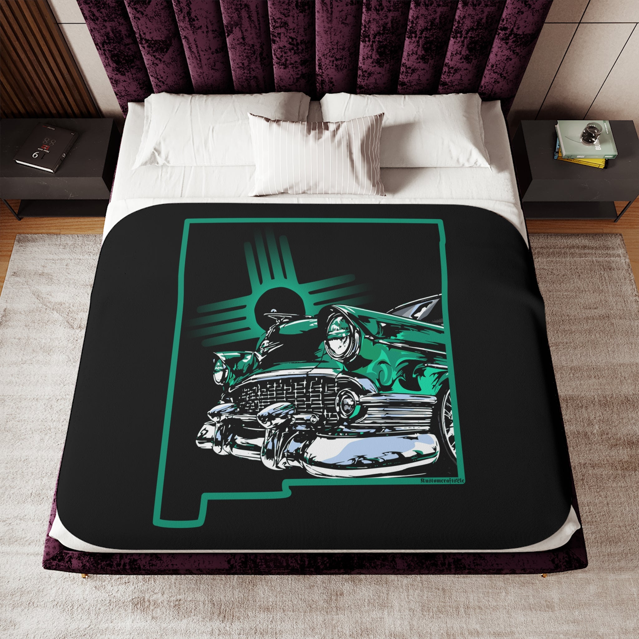 New Mexico Classic - Sherpa Blanket