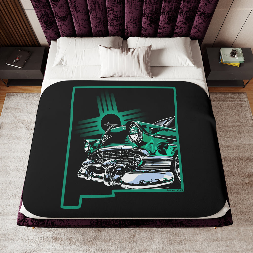 New Mexico Classic - Sherpa Blanket